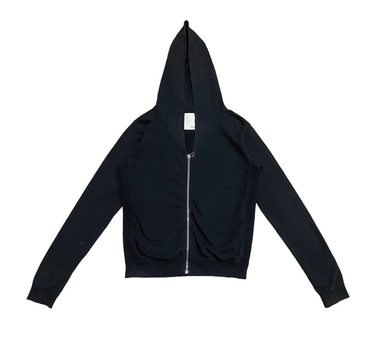 image of Design Vintage Brand Visvim Zipper Hoodie 2000S in Black, Men's (Size Medium)