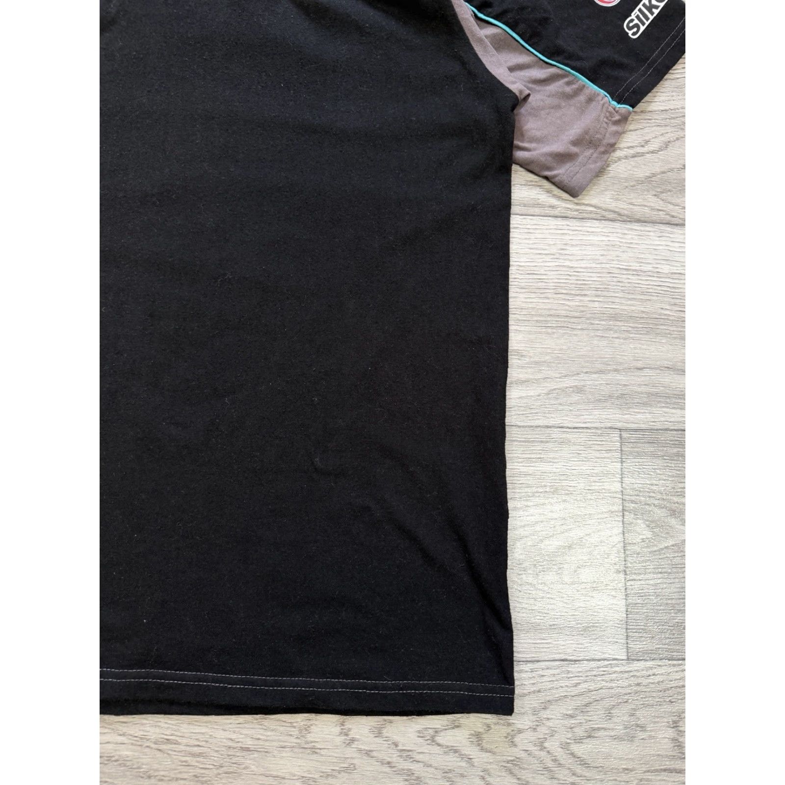 Vintage Team Traction Control Polo Shirt Jersey Black XL Men Size US XL / EU 56 / 4 - 7 Thumbnail