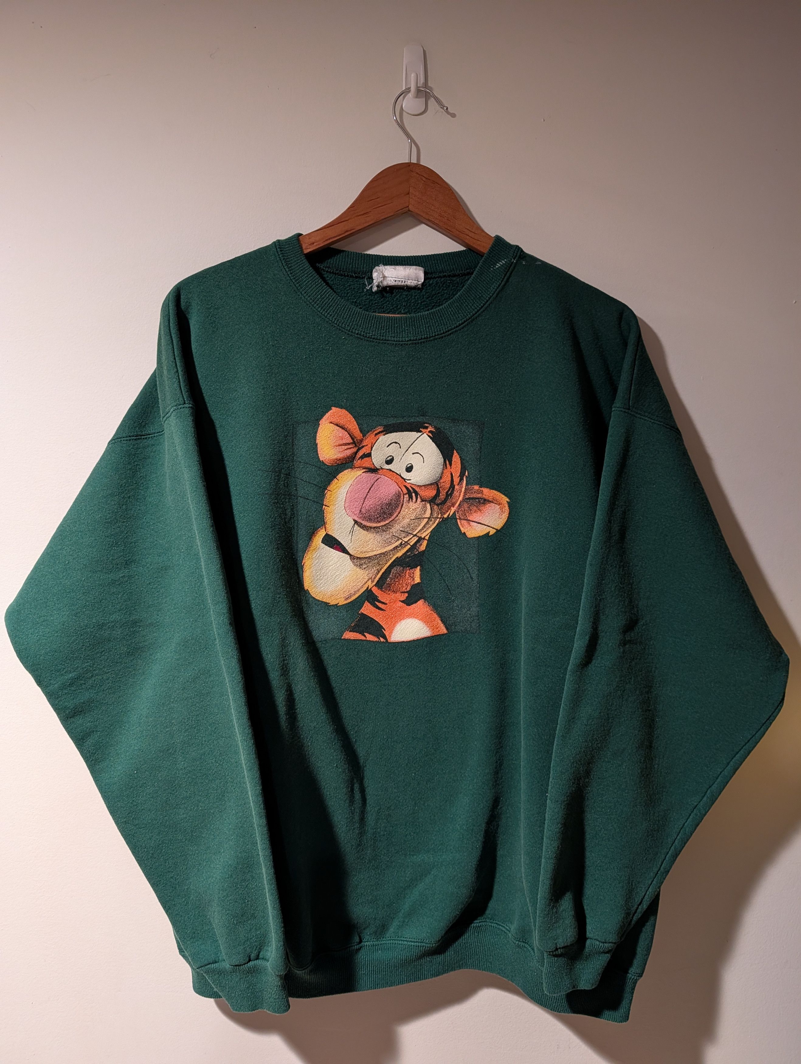 Disney Vintage Disney Tigger Sweatshirt Winnie The Pooh Crewneck Size US L / EU 52-54 / 3 - 1 Thumbnail