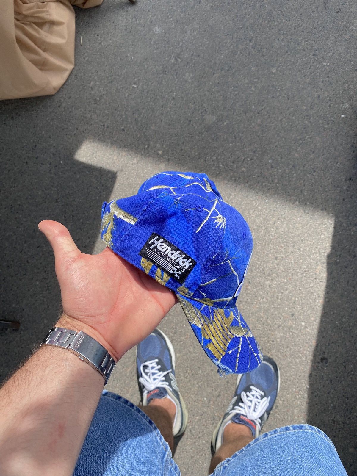 NASCAR × Realtree NASCAR Realtree Distressed Racing Hat Cap Size ONE SIZE - 5 Thumbnail