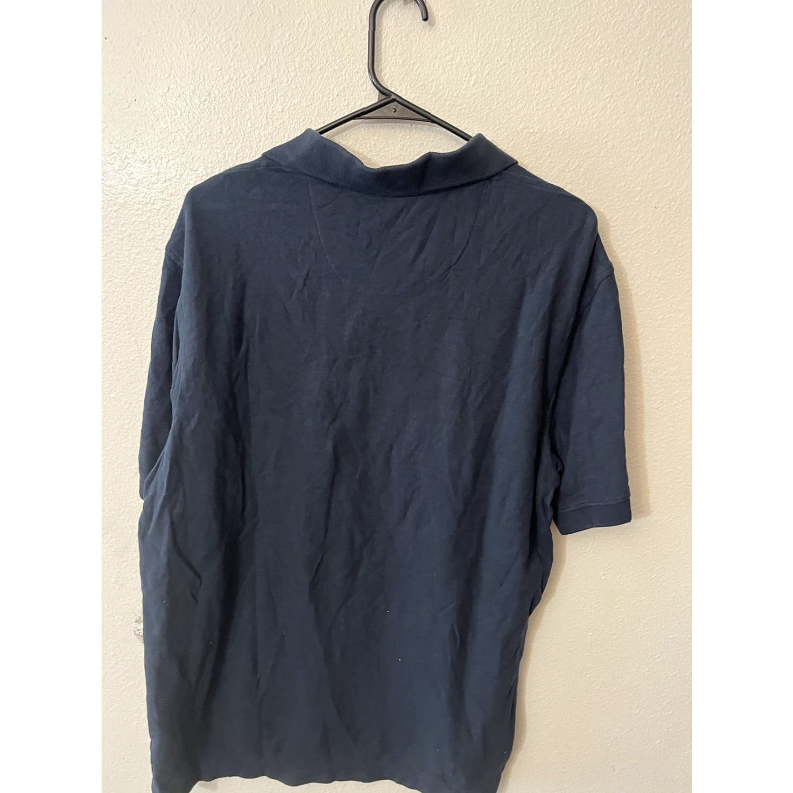 Dockers VINTAGE DOCKERS Polo Shirt Navy Blue Solid Men XL Size US XL / EU 56 / 4 - 2 Thumbnail
