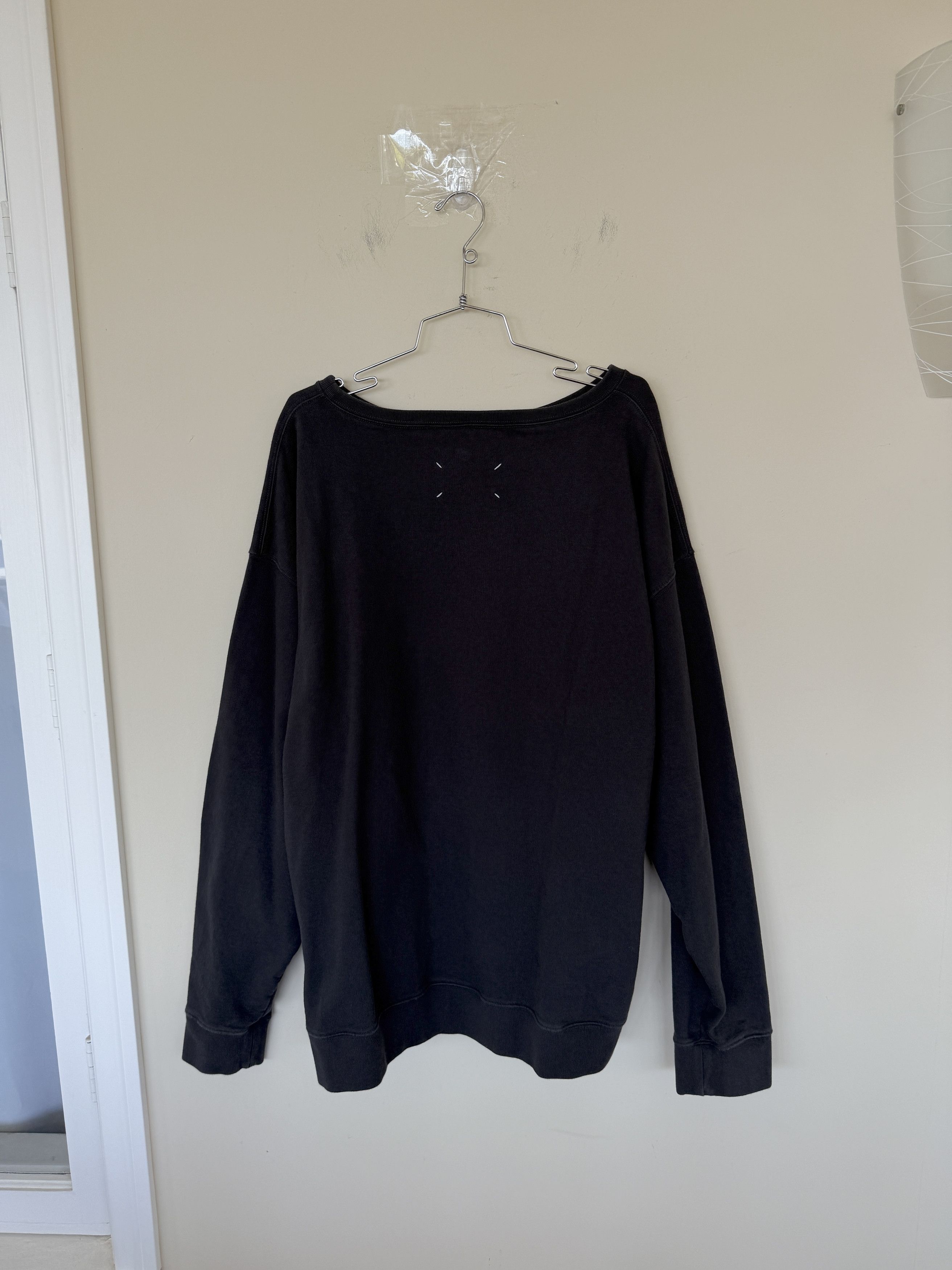 Maison Margiela Maison Margiela Logo Crewneck Size US XL / EU 56 / 4 - 7 Thumbnail