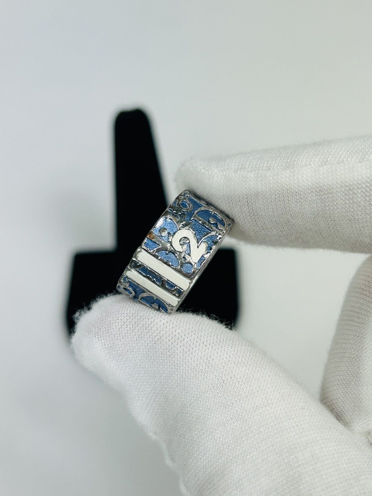 Dior Dior Blue Trotter 2 Ring size 6 Size ONE SIZE - 3 Thumbnail