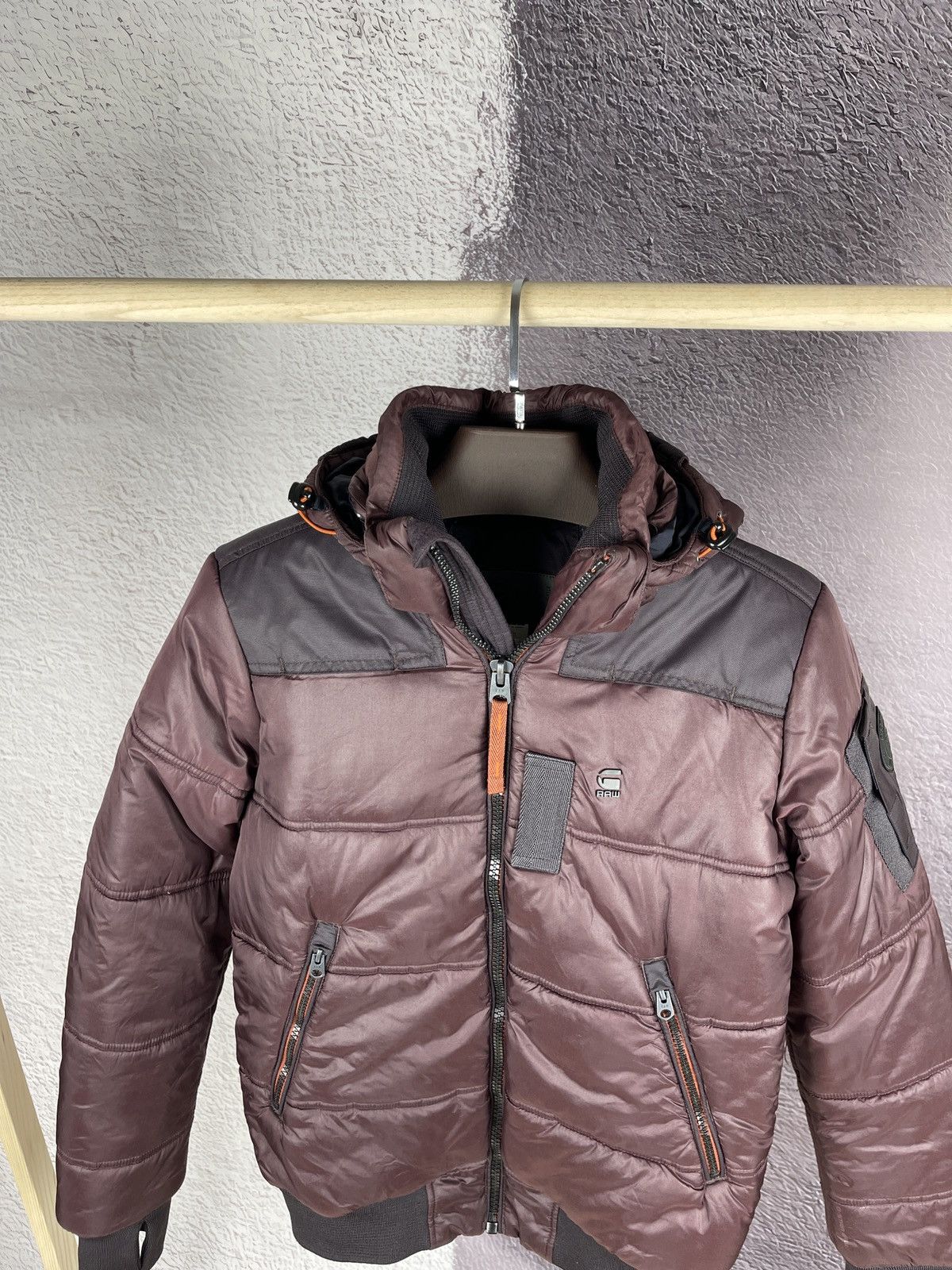 G-Star G-Star Raw Whistler HDD bomber jacket in purple Size US M / EU 48-50 / 2 - 3 Thumbnail
