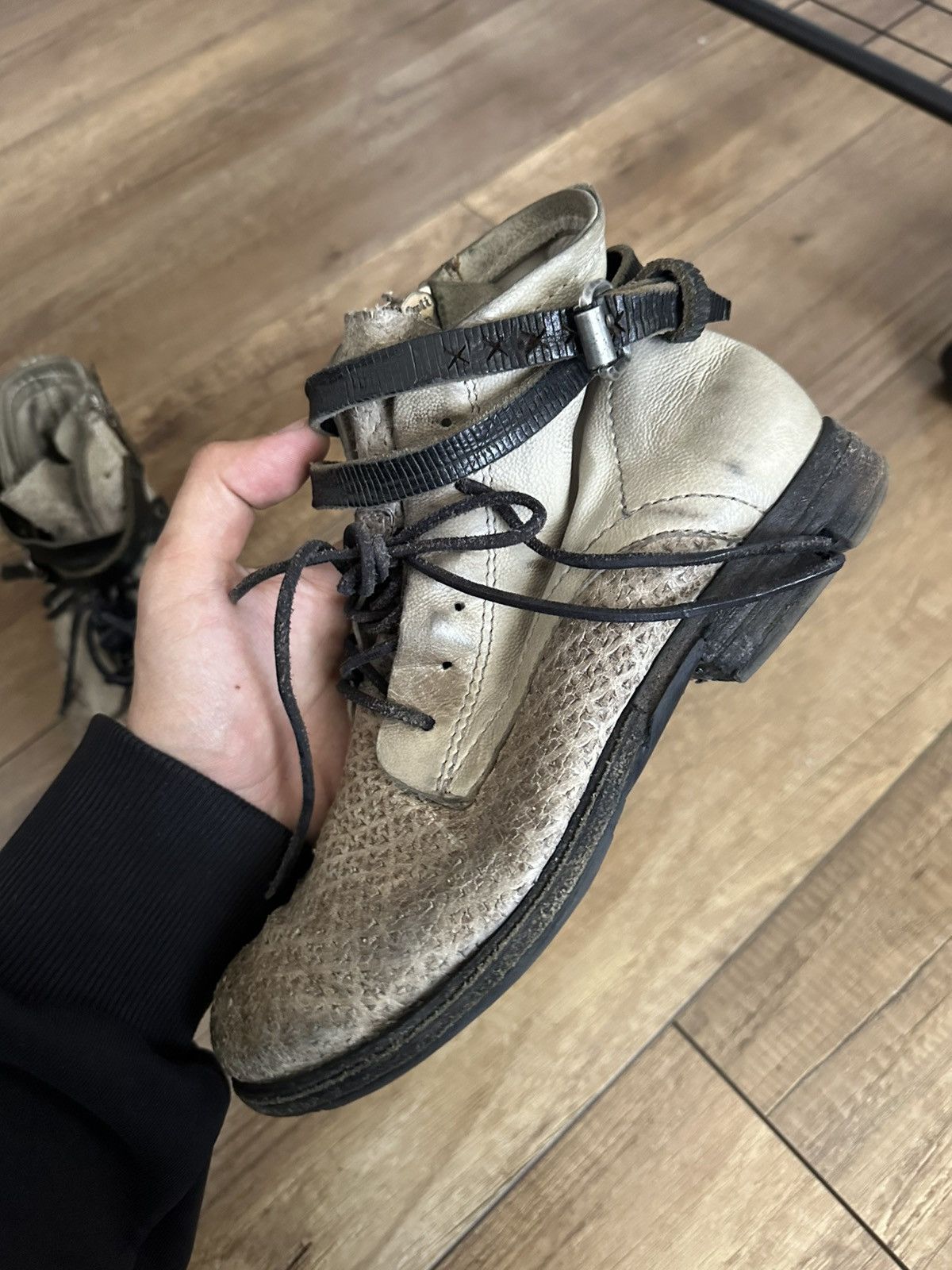A.S.98 AS 98 Airstep Leather Boots Shoes Vintage Avant Garde Size US 5 / EU 37 - 11 Thumbnail