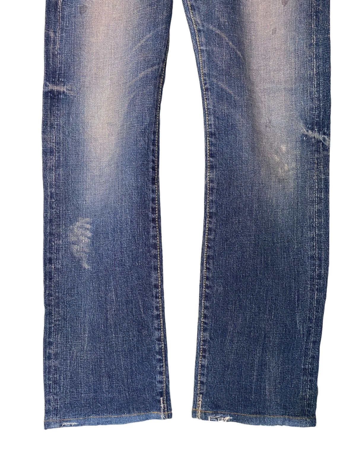 Designer × Japanese Brand Hosu.Atpd Redline Jeans W30” Size US 30 / EU 46 - 3 Thumbnail