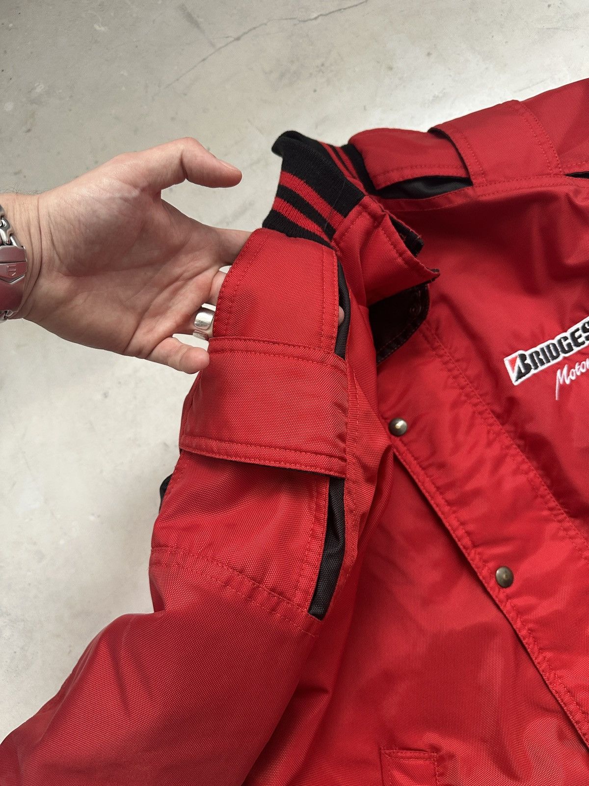 Ferrari Bridgestone Racing bomber jacket with embroidered logo Size US XL / EU 56 / 4 - 8 Thumbnail