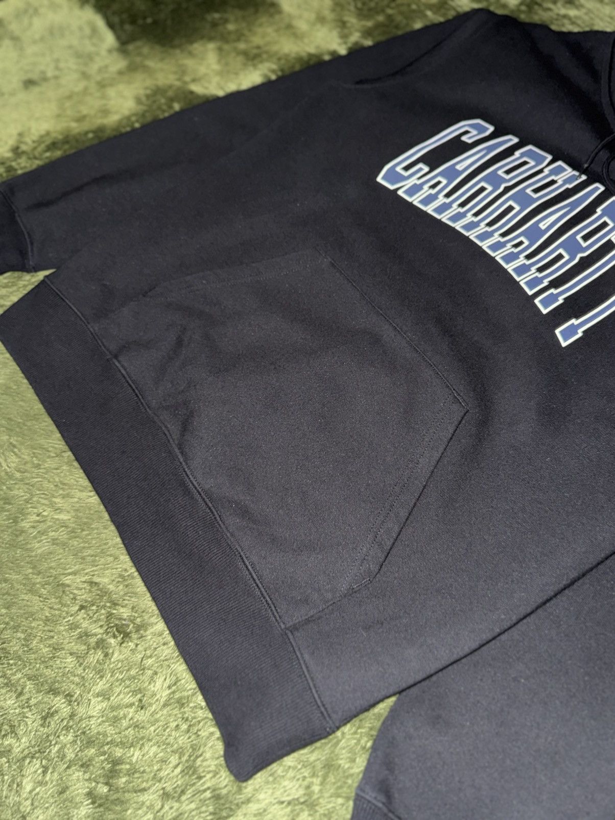 Carhartt Wip [L] Carhartt WIP Division Logo Print Hoodie Black Size US L / EU 52-54 / 3 - 5 Thumbnail