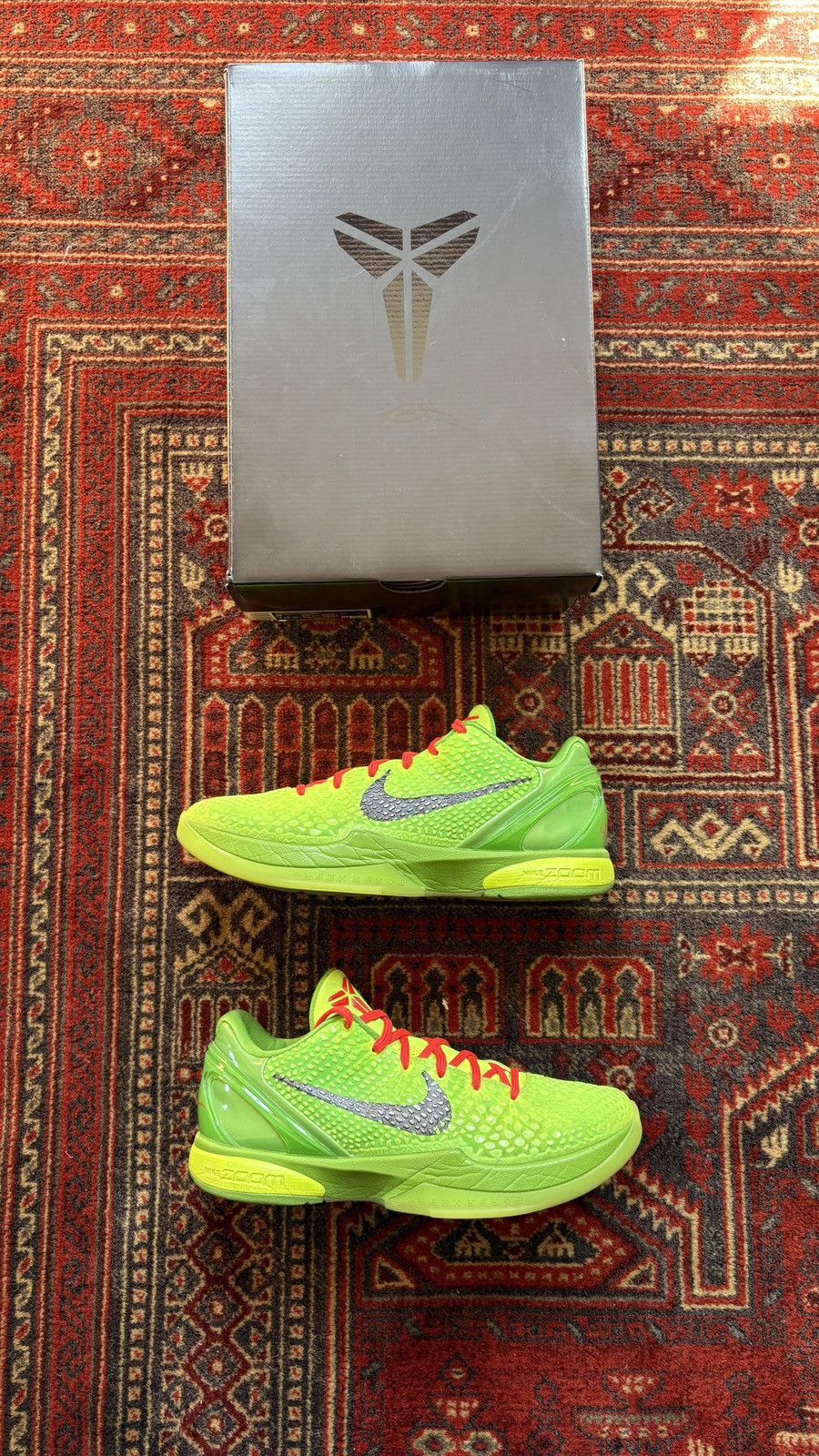 Nike Nike Kobe 6 Grinch (2020) Size US 9 / EU 42 - 1 Thumbnail