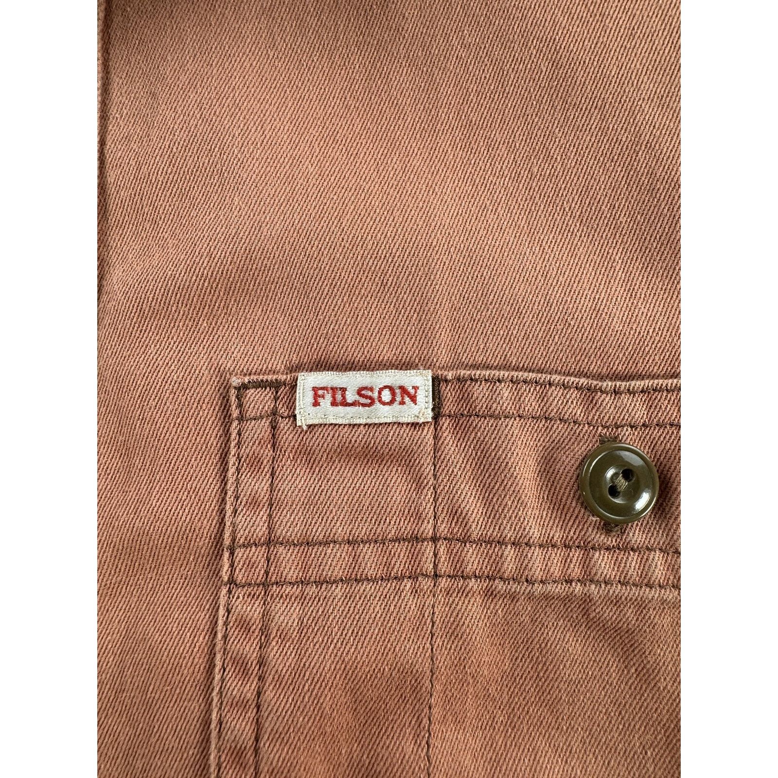 Filson Filson Sunburn Shipwright Fine Twill Shirt SZ M Size US M / EU 48-50 / 2 - 4 Thumbnail