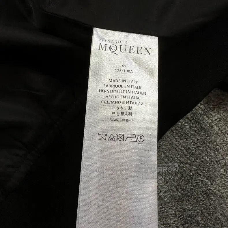 Alexander McQueen ALEXANDER MCQUEEN Black Starry Embroidered Heavyweight Jac Size US L / EU 52-54 / 3 - 7 Thumbnail