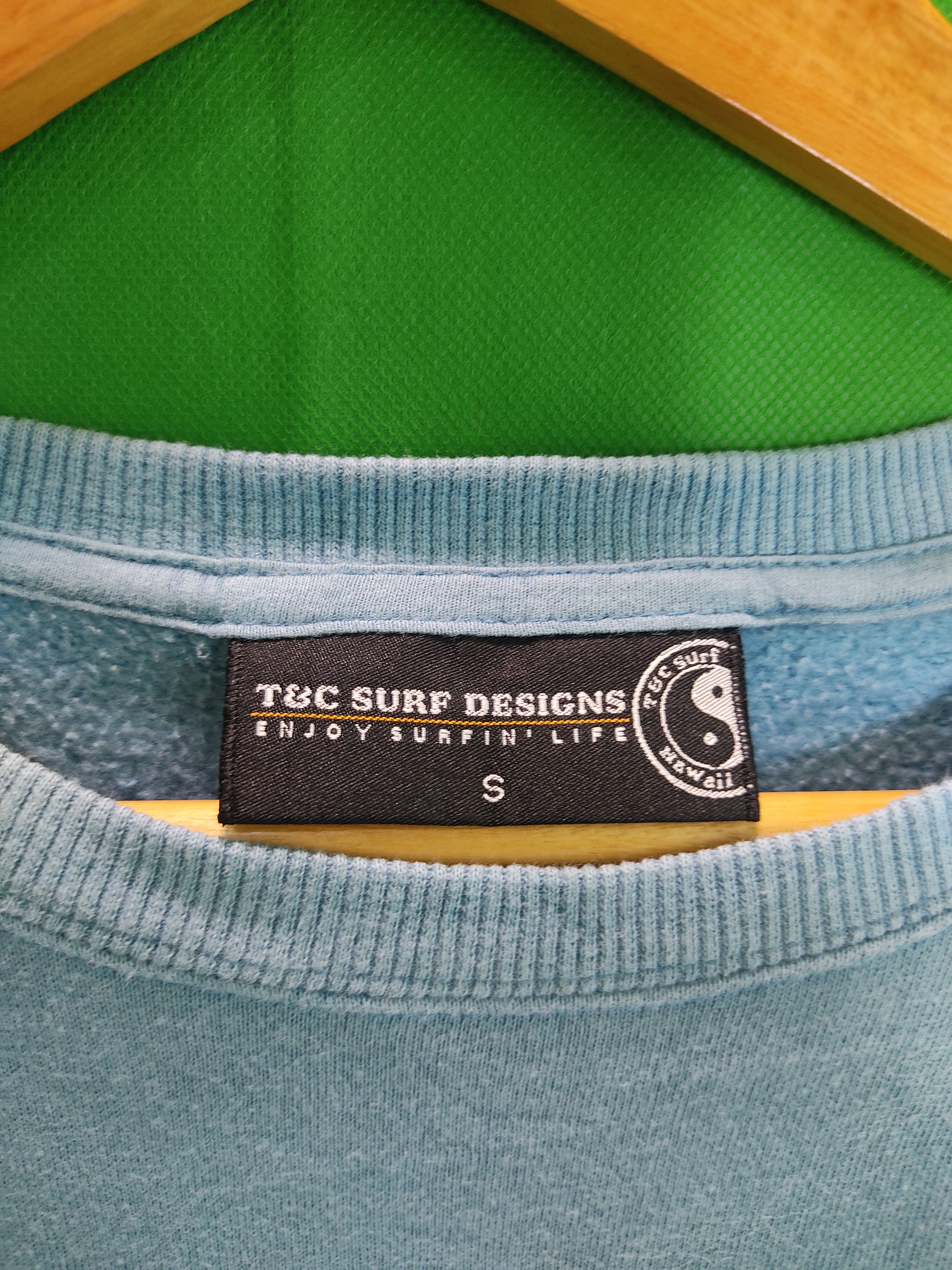 Other Vintage TnC Surf With Back Big Graphic Crewneck sweatshirt Size US S / EU 44-46 / 1 - 9 Thumbnail