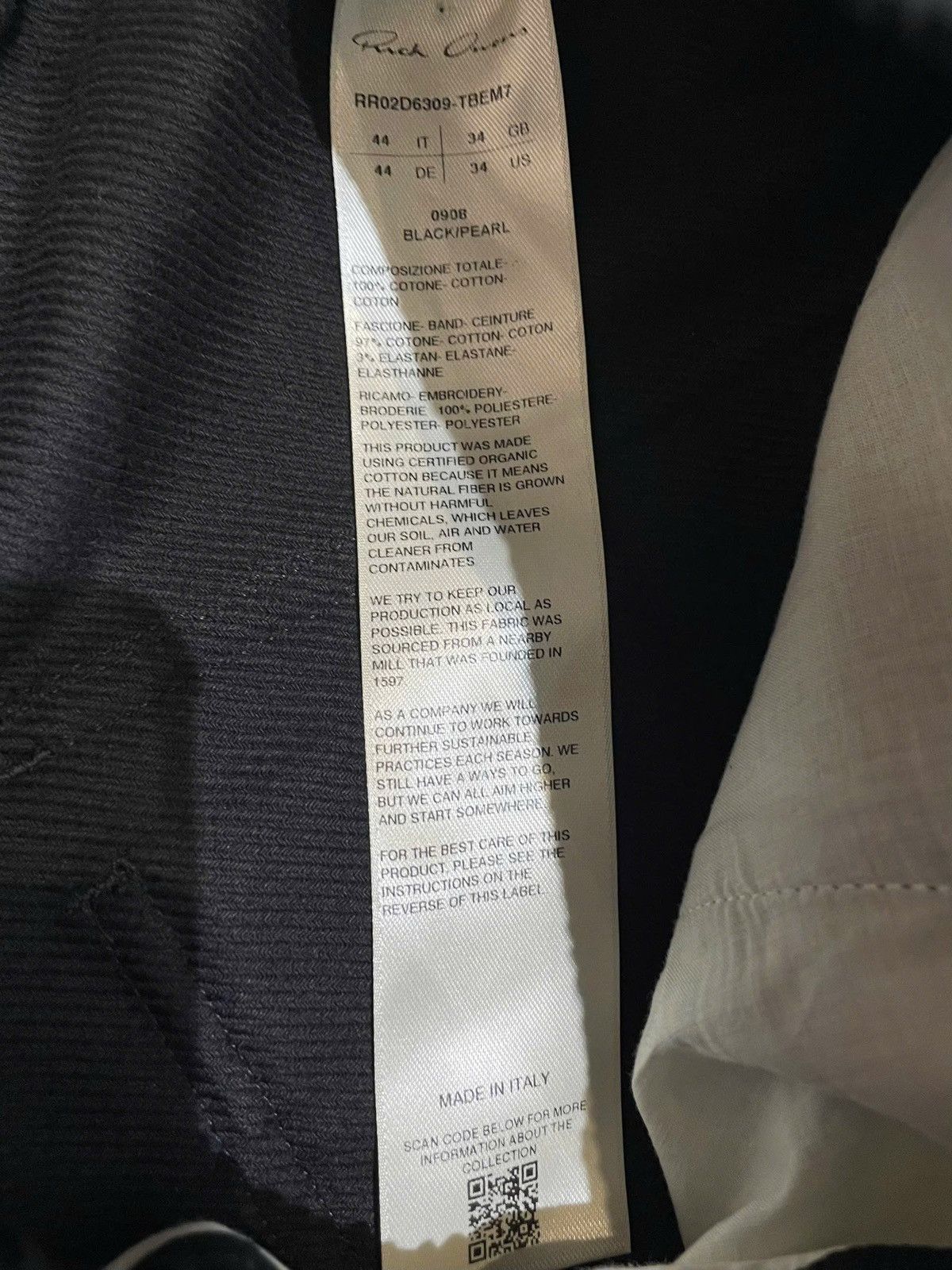 Rick Owens Rick Owens Porterville Trousers Size US 29 - 7 Thumbnail