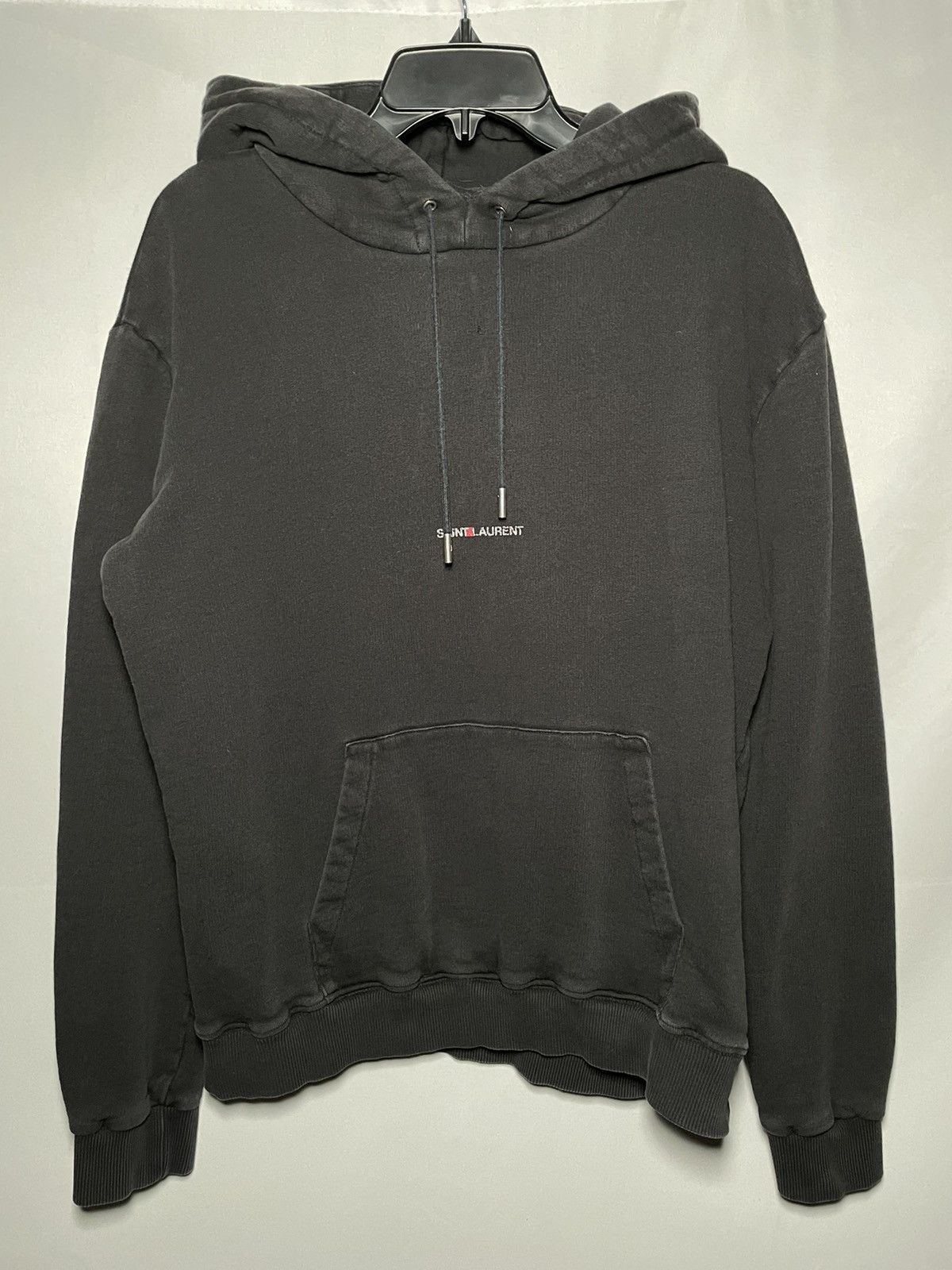 Saint Laurent Paris Saint Laurent Logo Hoodie Size US M / EU 48-50 / 2 - 1 Thumbnail
