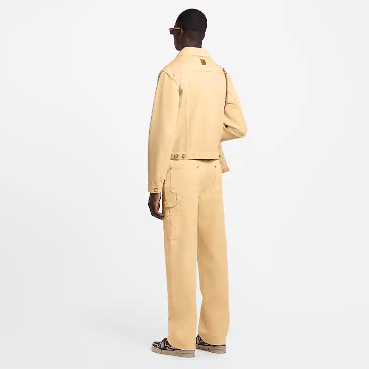 Louis Vuitton Garment-Dyed Denim Carpenter Trousers Size 50L - 2 Thumbnail