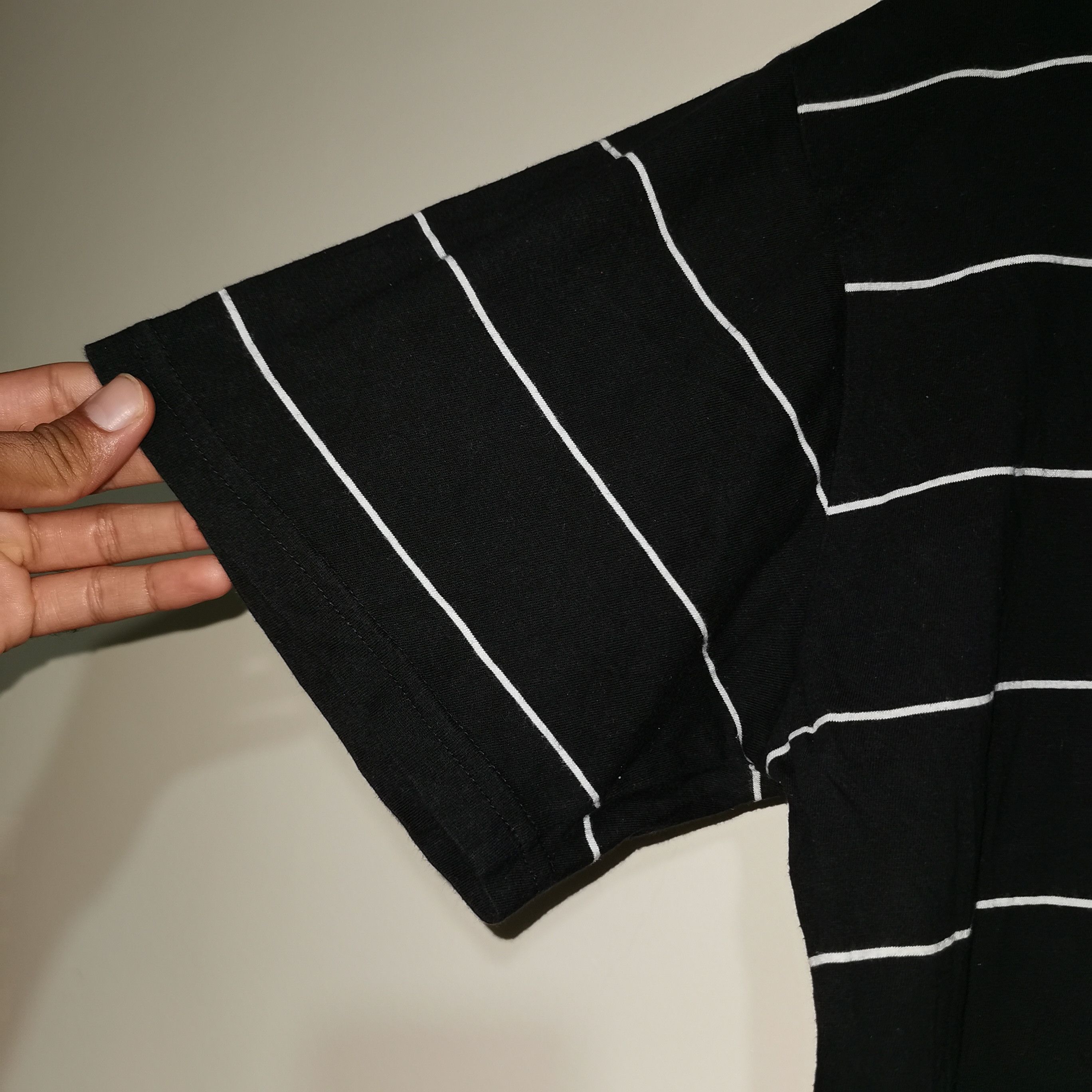 Stussy Rare Stussy Box Stripe Embroidery Logo Shirt Size US XL / EU 56 / 4 - 16 Thumbnail