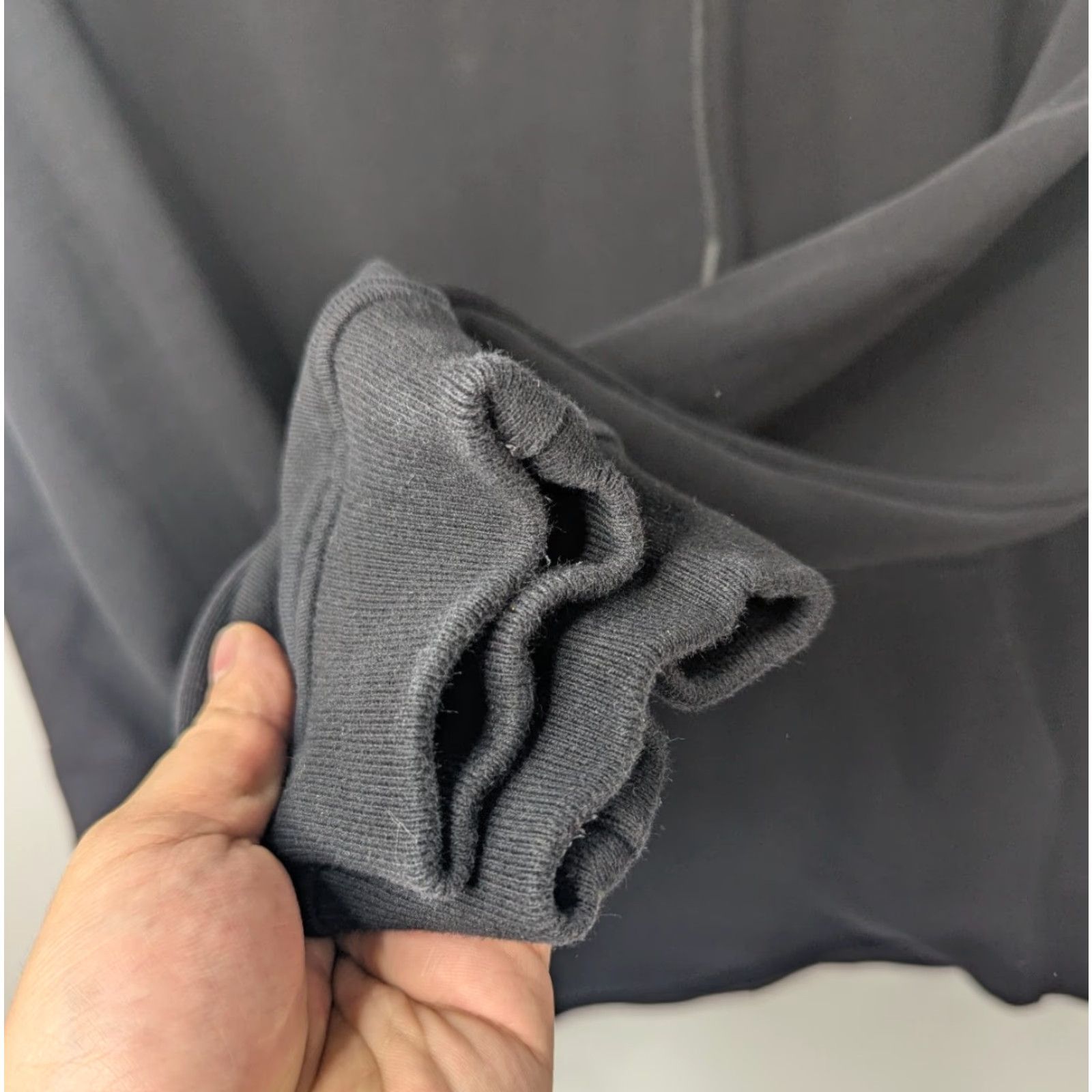 Vintage BYLT Hoodie Mens Large Black Pullover Hooded Sweatshirt with Pockets, Athletic Fit, Cotton French Terry, Drawstring, Kangaroo Pocket, 90s Sports Theme Size US L / EU 52-54 / 3 - 3 Thumbnail