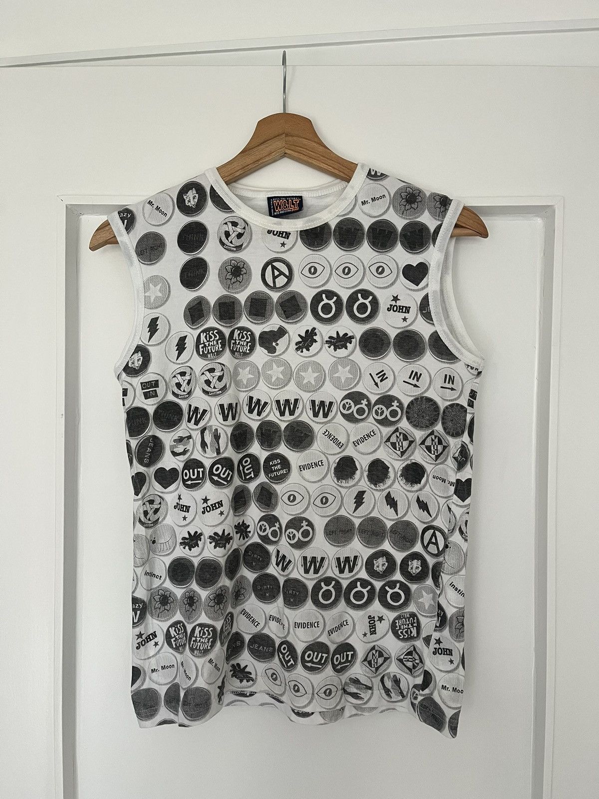 Walter Van Beirendonck Vintage W&LT Walter Van Beirendonck “Kiss the Future” Top Size US XS / EU 42 / 0 - 1 Thumbnail