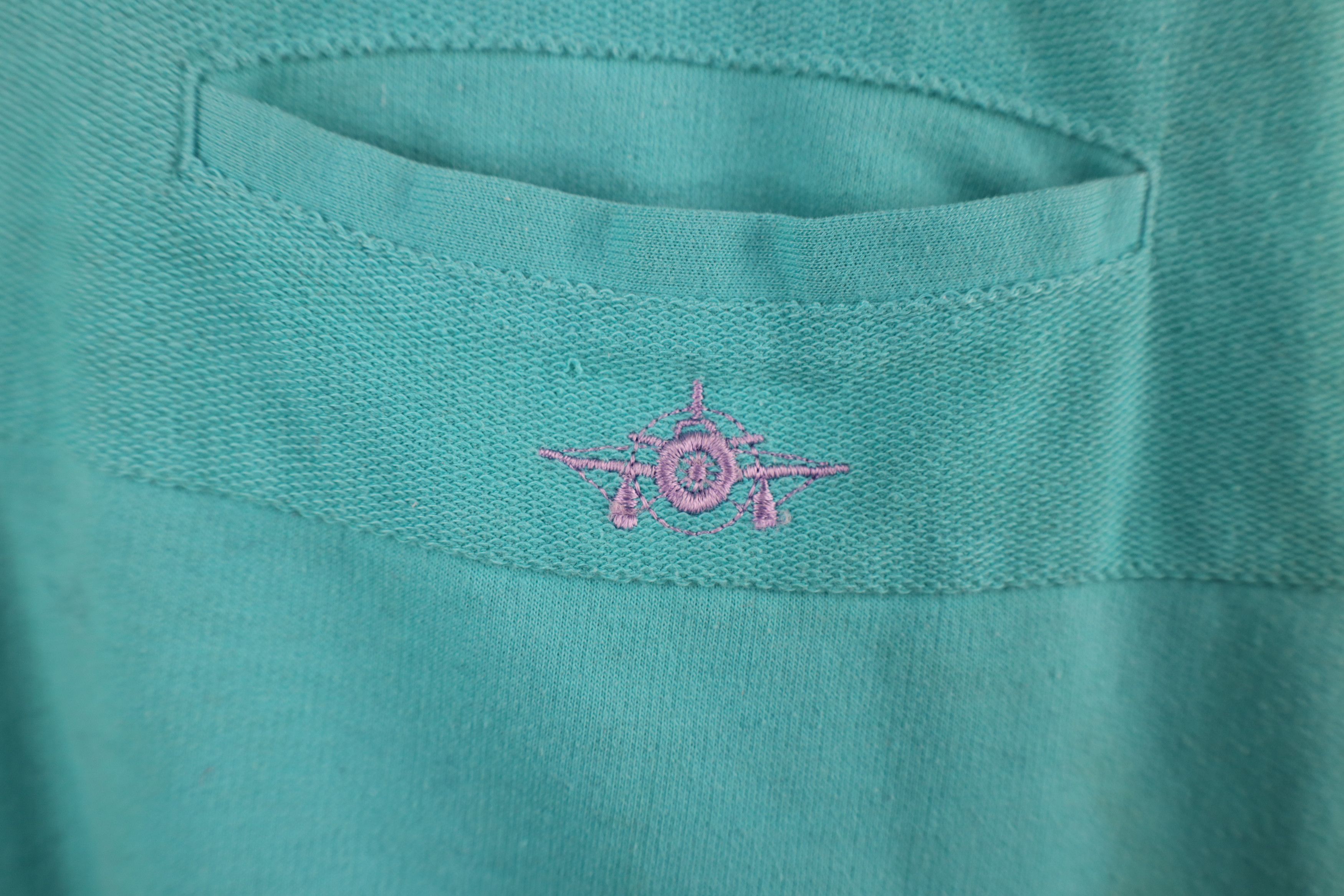 Vintage Vintage 90s Streetwear Striped Collared Pullover Polo Shirt Size US L / EU 52-54 / 3 - 4 Thumbnail