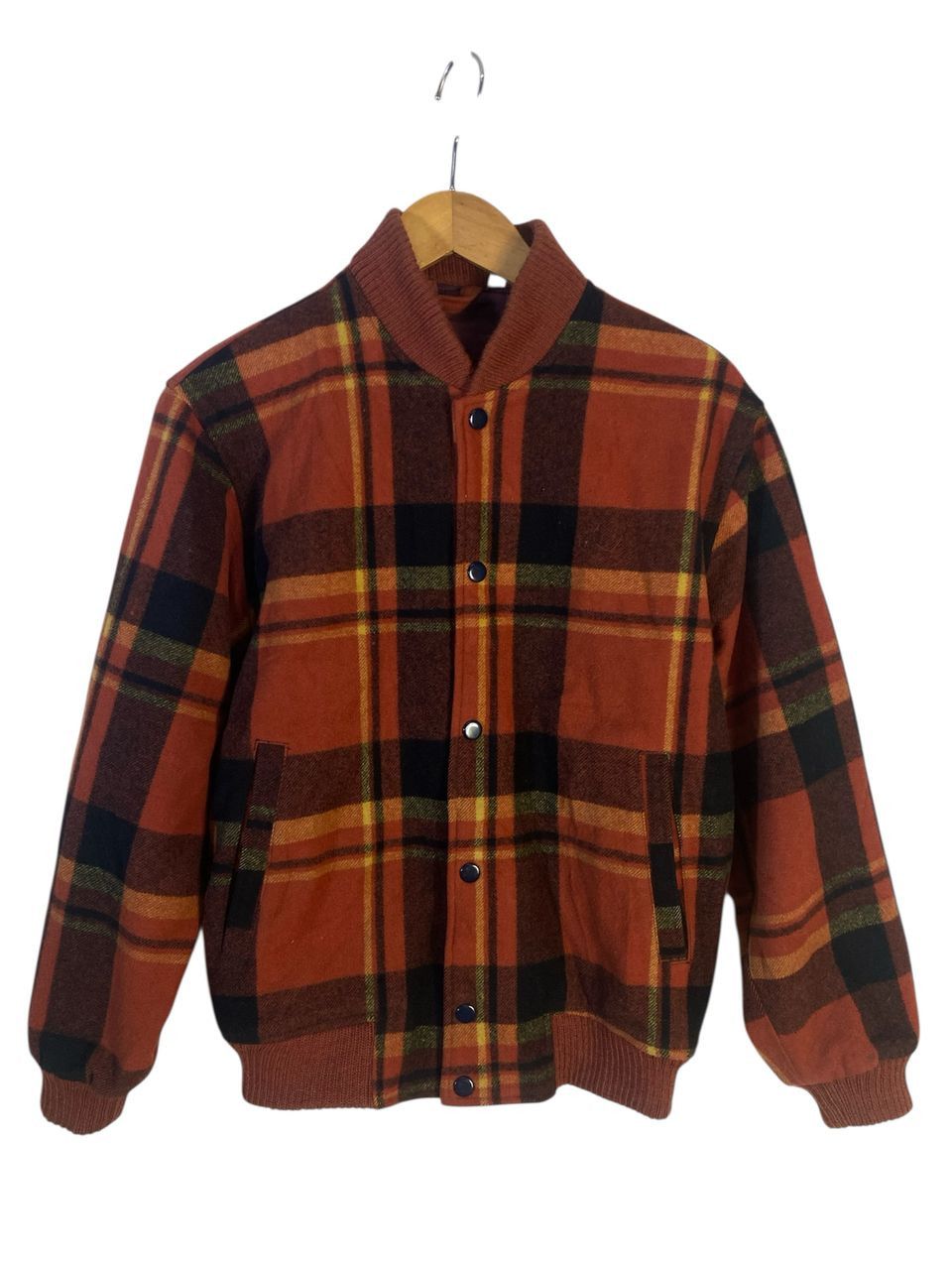 Japanese Brand × Vintage Vintage Japanese brand snap button wool jacket Size US M / EU 48-50 / 2 - 1 Thumbnail