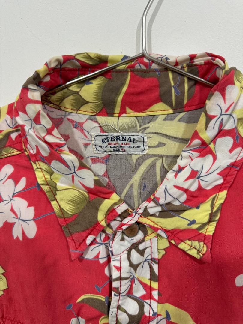 Eternal × Japanese Brand Eternal Japan Hawaiian Floral Shirt Size US L / EU 52-54 / 3 - 3 Thumbnail