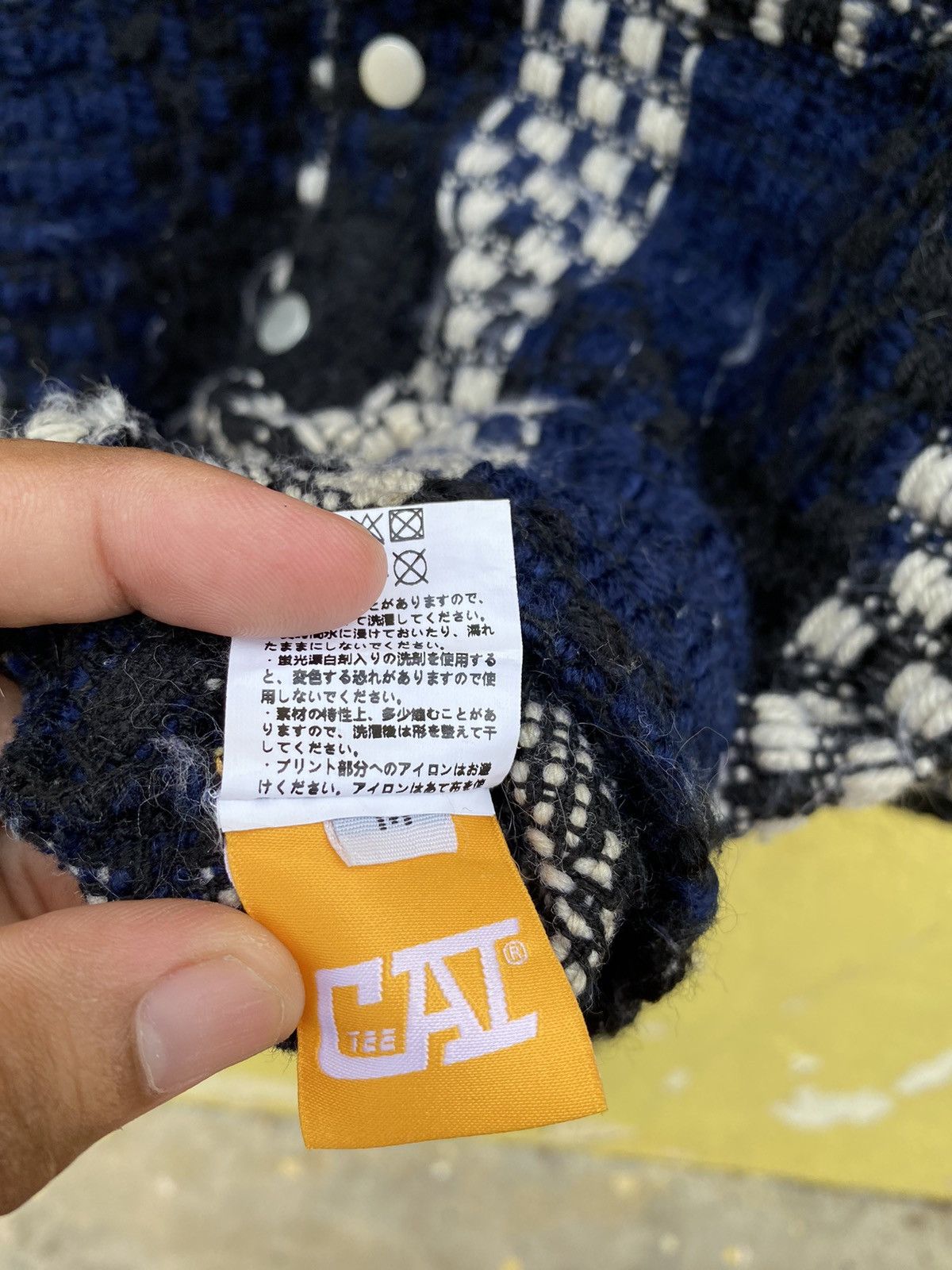 Handmade × Vintage Vintage catteeing tee cai handmade button ups Size US M / EU 48-50 / 2 - 12 Thumbnail