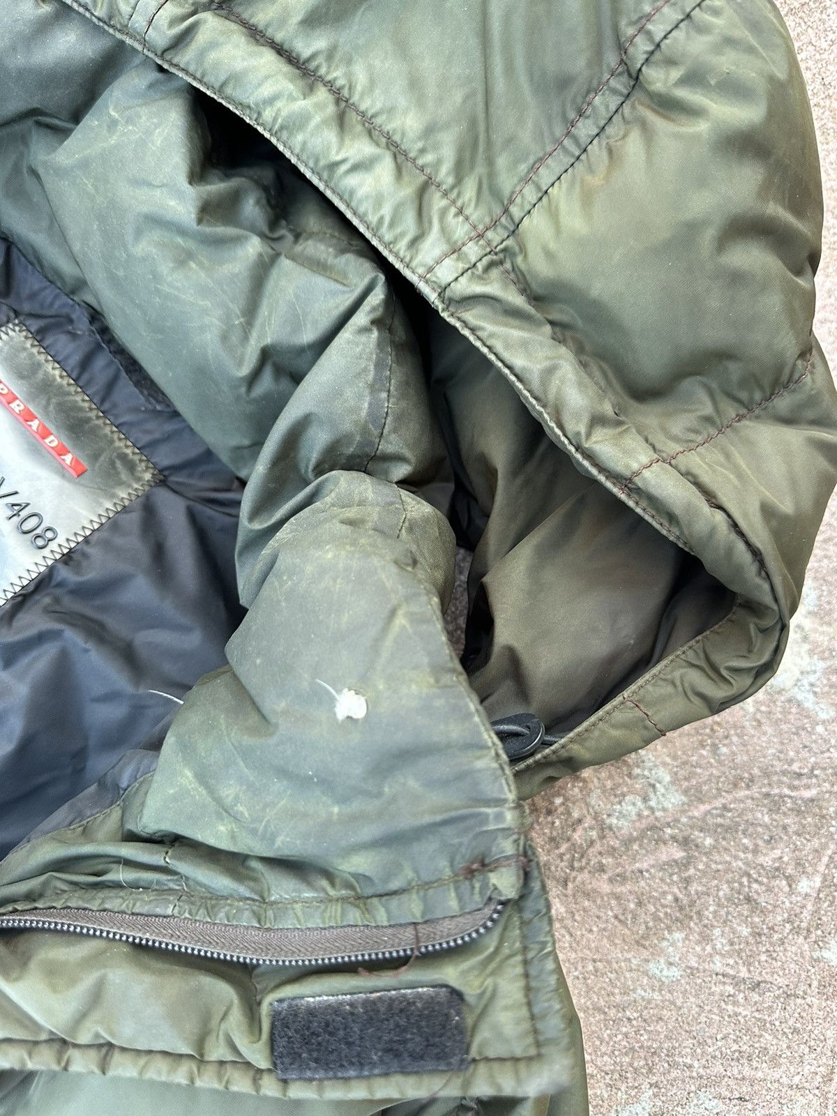 Prada Prada Down Jacket Parka Very Worn Art.SGV408 Size US M / EU 48-50 / 2 - 7 Thumbnail