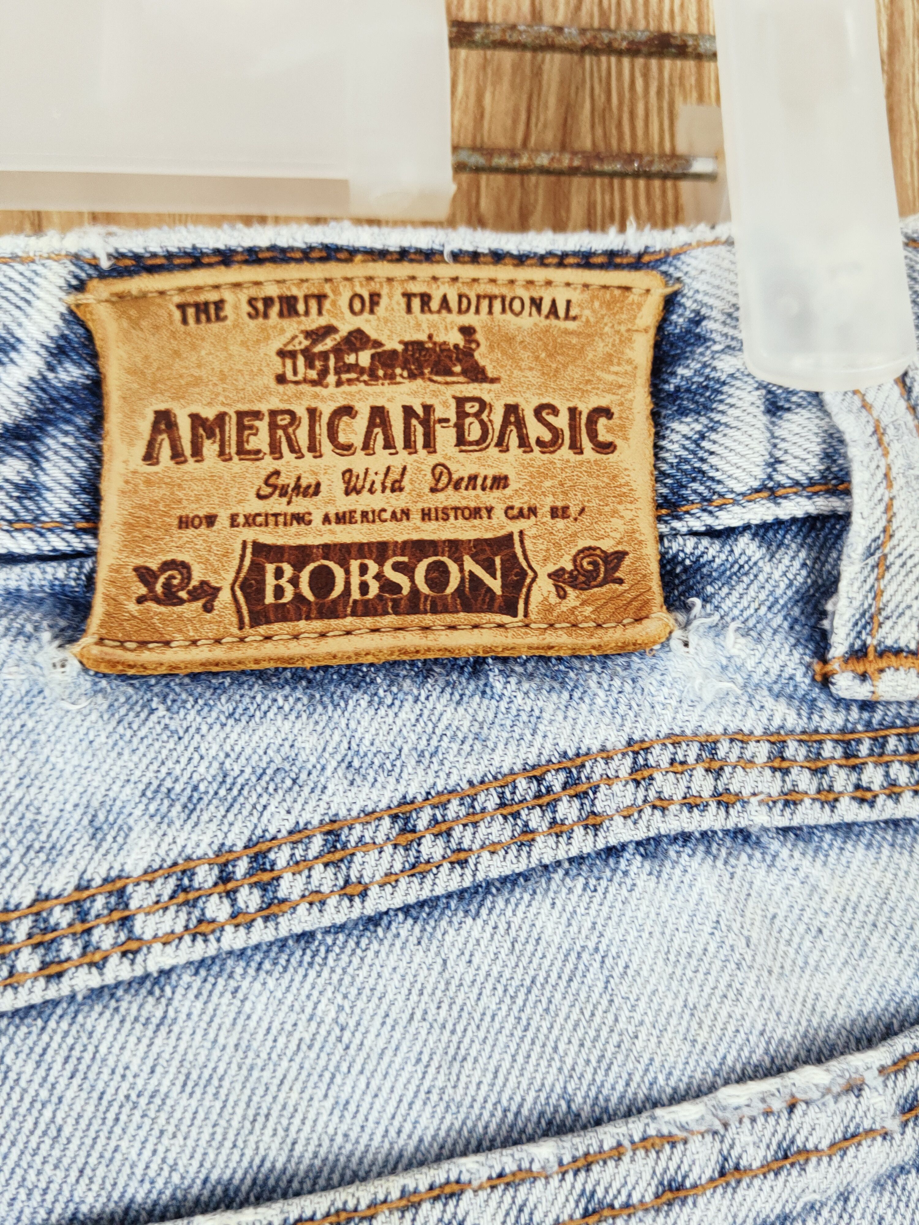 Japanese Brand Bobson Blue Distressed Ripped Jeans #W700 Size US 30 / EU 46 - 11 Thumbnail