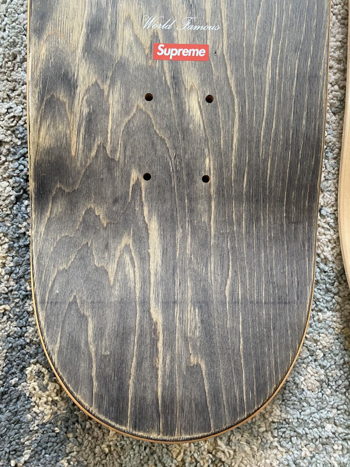 Supreme 2013 Bling Logo Skateboard Deck Set