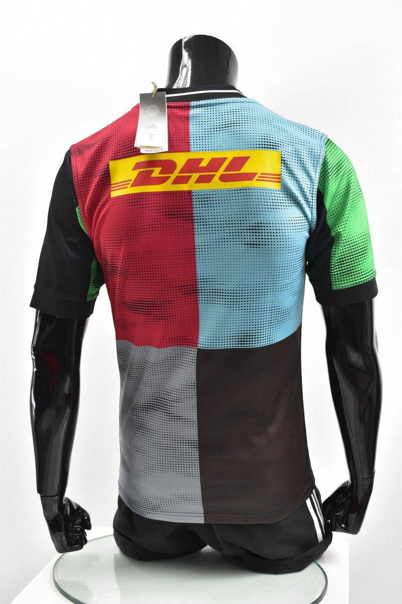 Adidas 2021-2022 adidas HARLEQUINS Jersey Rugby Home S Size US S / EU 44-46 / 1 - 4 Thumbnail