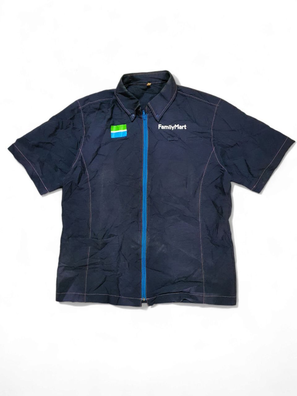 Japanese Brand × Vintage VINTAGE FAMILY MART STORE UNIFORM Size US L / EU 52-54 / 3 - 1 Thumbnail