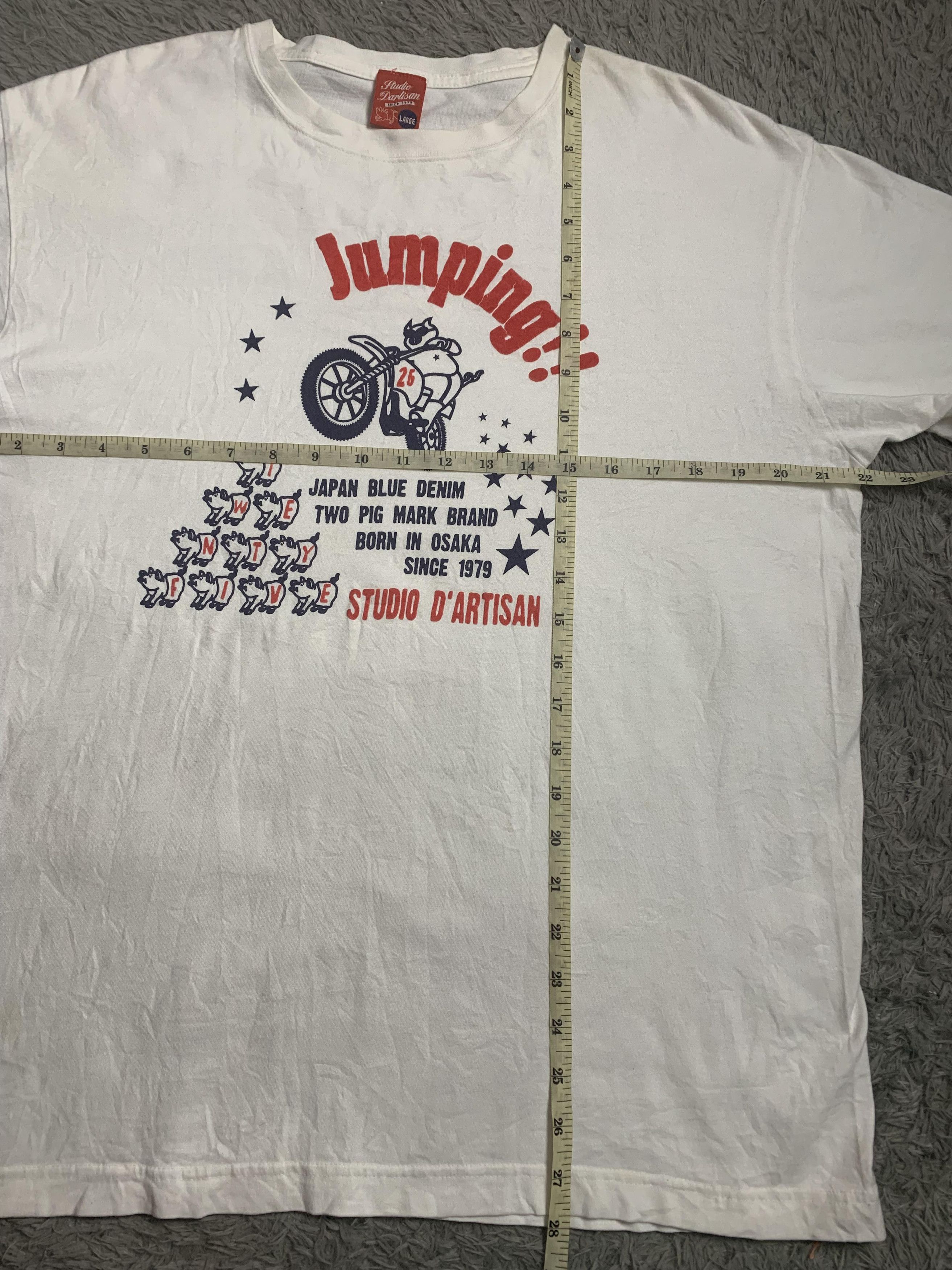 Studio D'Artisan Vintage Studio D'Artisan Japanese brand nice design t-shirt Size US L / EU 52-54 / 3 - 9 Thumbnail