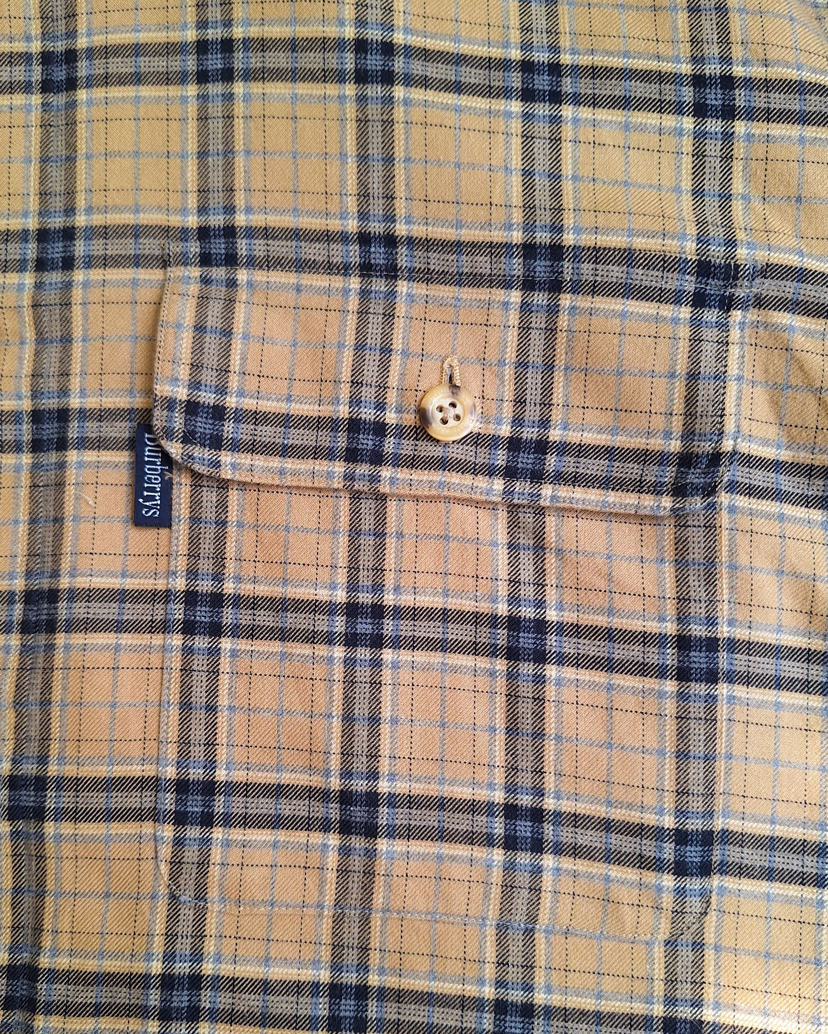 Burberry Vintage 90s Burberry Nova Check Shirt Size US M / EU 48-50 / 2 - 2 Thumbnail