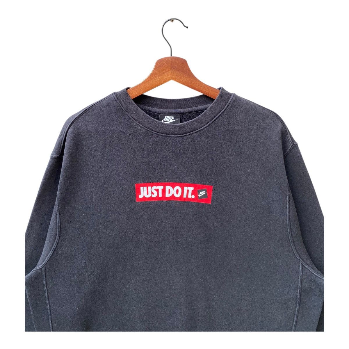 Nike Vintage Nike Just Do It Sweatshirt Spellout Crewneck Size XL Size US XL / EU 56 / 4 - 2 Thumbnail