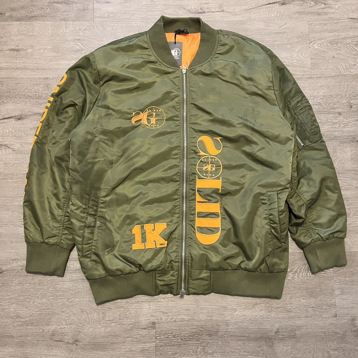 Sniper Gang Sniper Gang Bomber Jacket Sz 3XL New With Defects Size US XXL / EU 58 / 5 - 1 Thumbnail