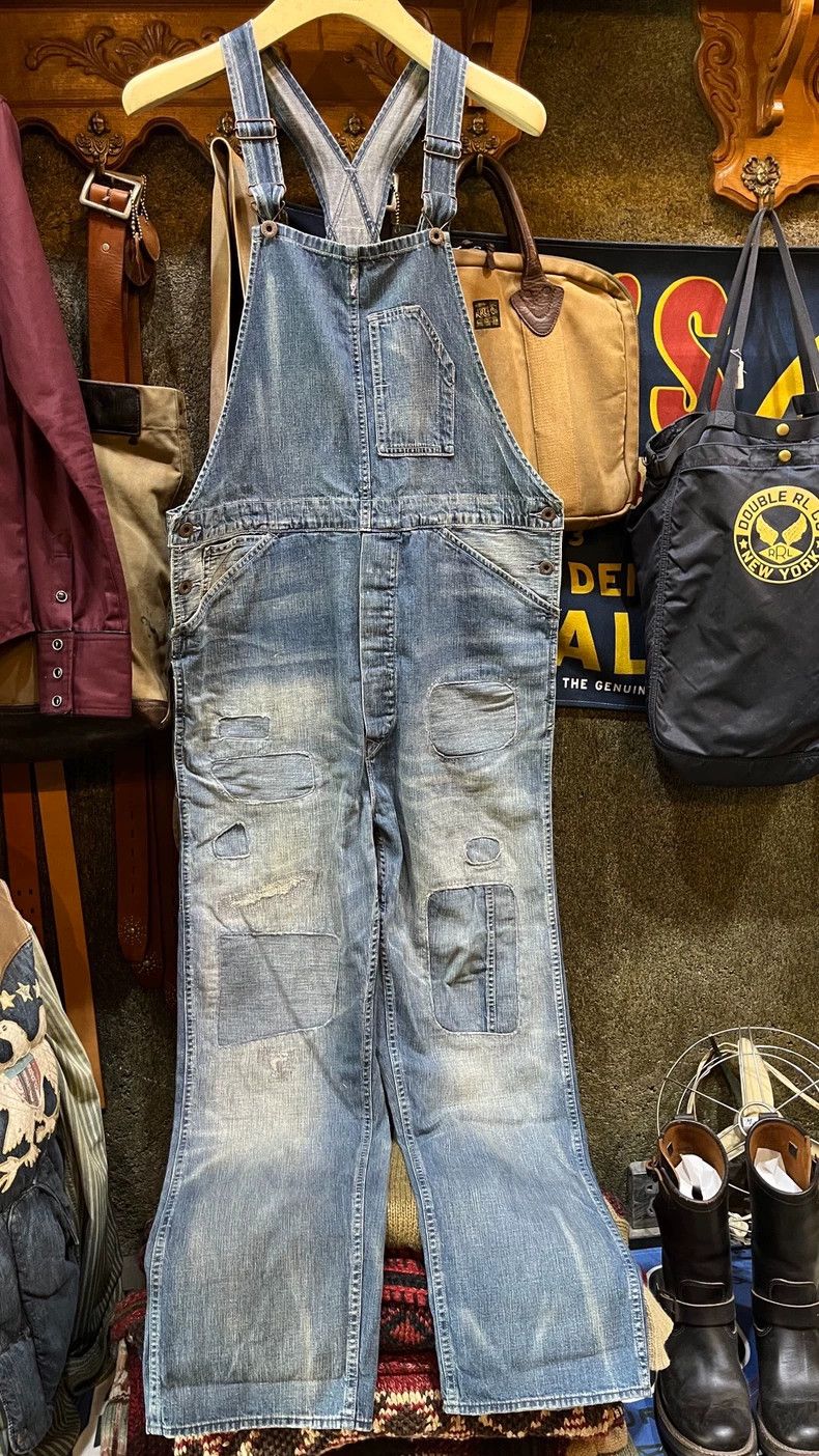 RRL Ralph Lauren RRL Ralph Lauren Limited edition overalls jeans Size US 34 / EU 50 - 1 Thumbnail