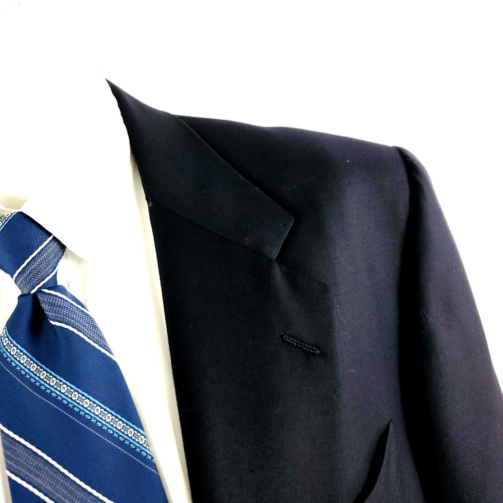 Hickey Freeman Hickey Freeman Boardroom Wool 2 Button Blazer 42R Or Slim Fi Size 42R - 2 Thumbnail
