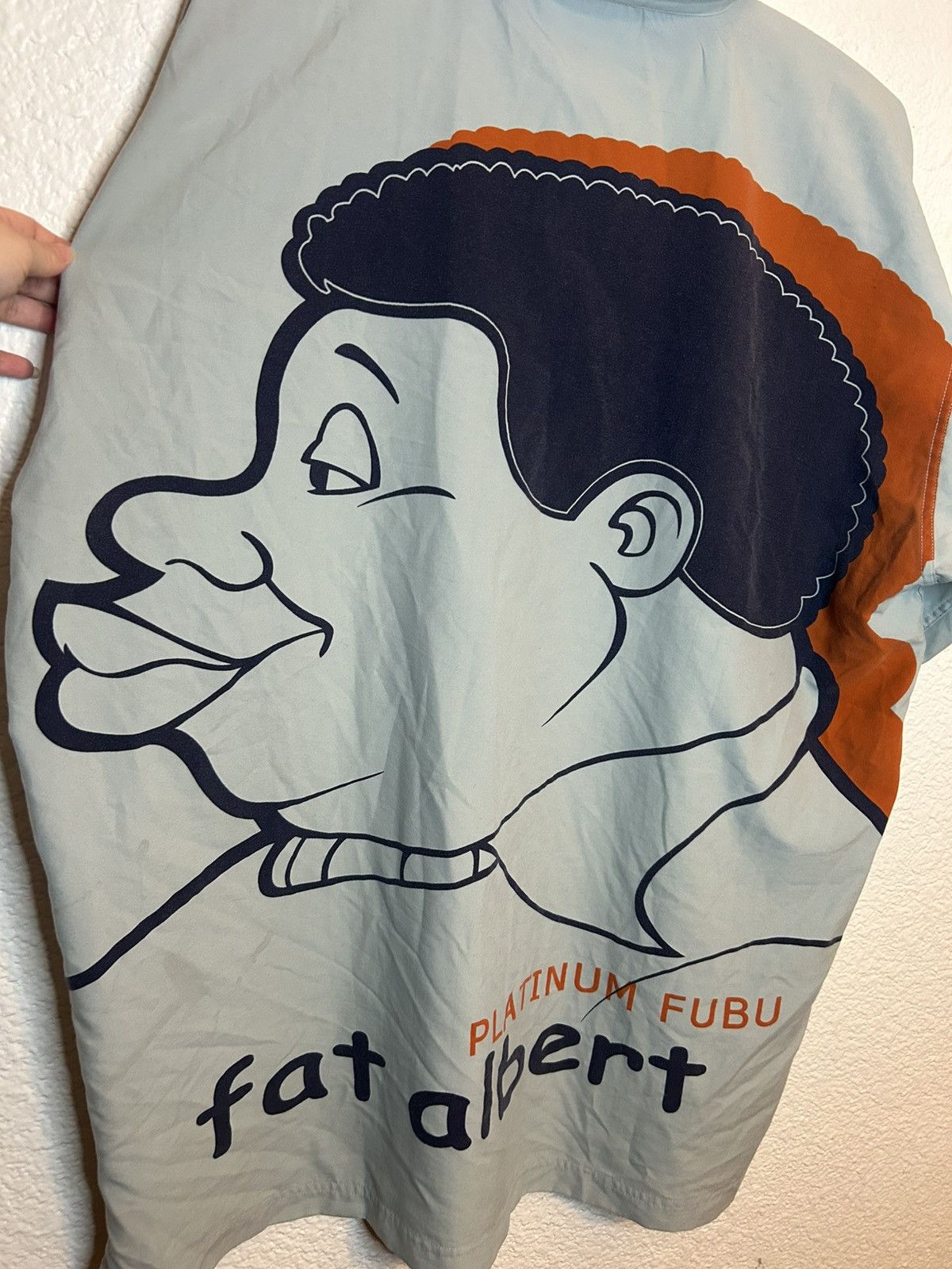 Fubu VTG Y2K Platinum FUBU Fat Albert Button Up Big Shirt Mens XL Size US XL / EU 56 / 4 - 10 Thumbnail
