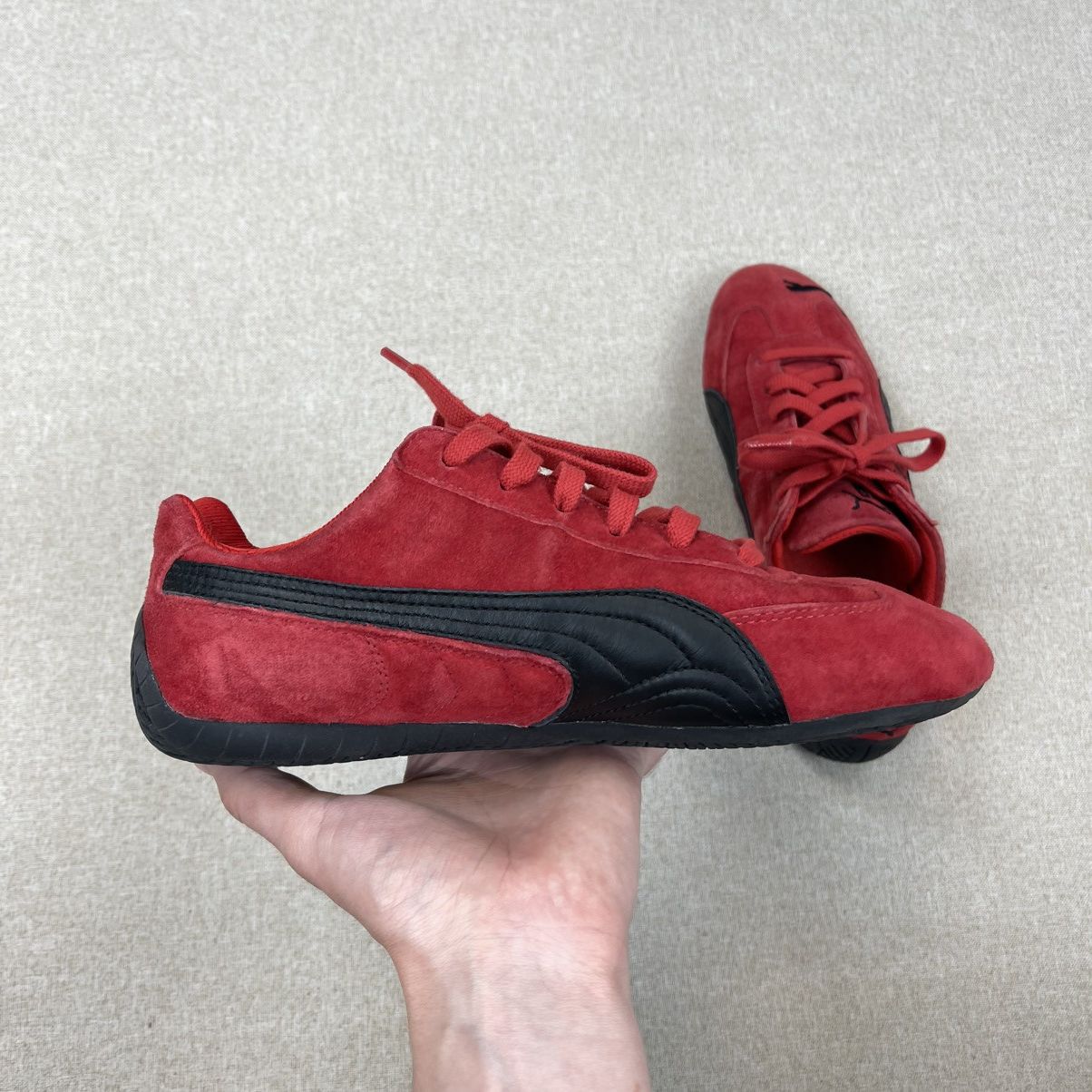 Puma VINTAGE OG 2004 PUMA SPEEDCAT TRAINERS SNEAKERS RED SUEDE Size US 9 / IT 39 - 6 Thumbnail