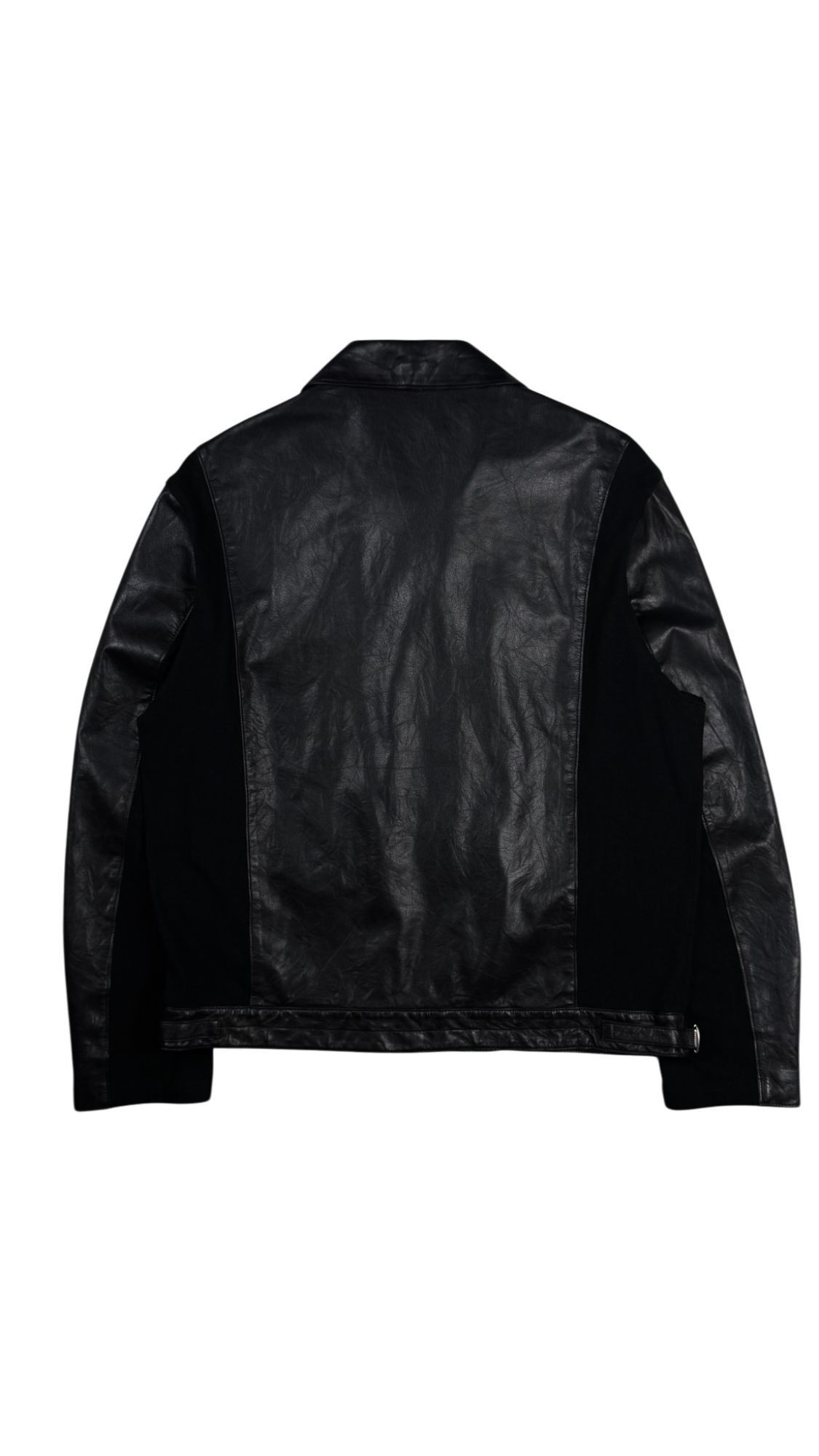Undercover ♚ Undercover Hybrid Leather Jacket ♚ Size US XL / EU 56 / 4 - 8 Thumbnail