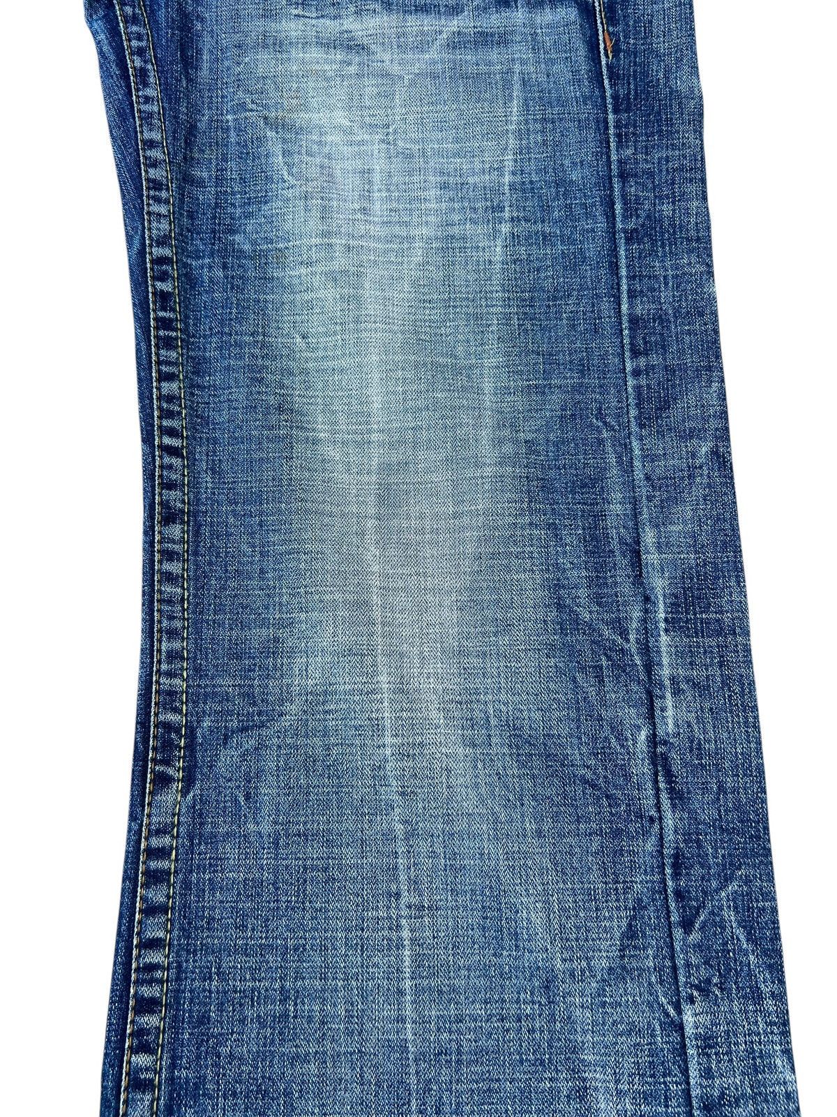 If Six Was Nine Vintage Unknown Brand Mud Denim Wide Leg Jeans Bootcut Flare Size US 31 - 10 Thumbnail