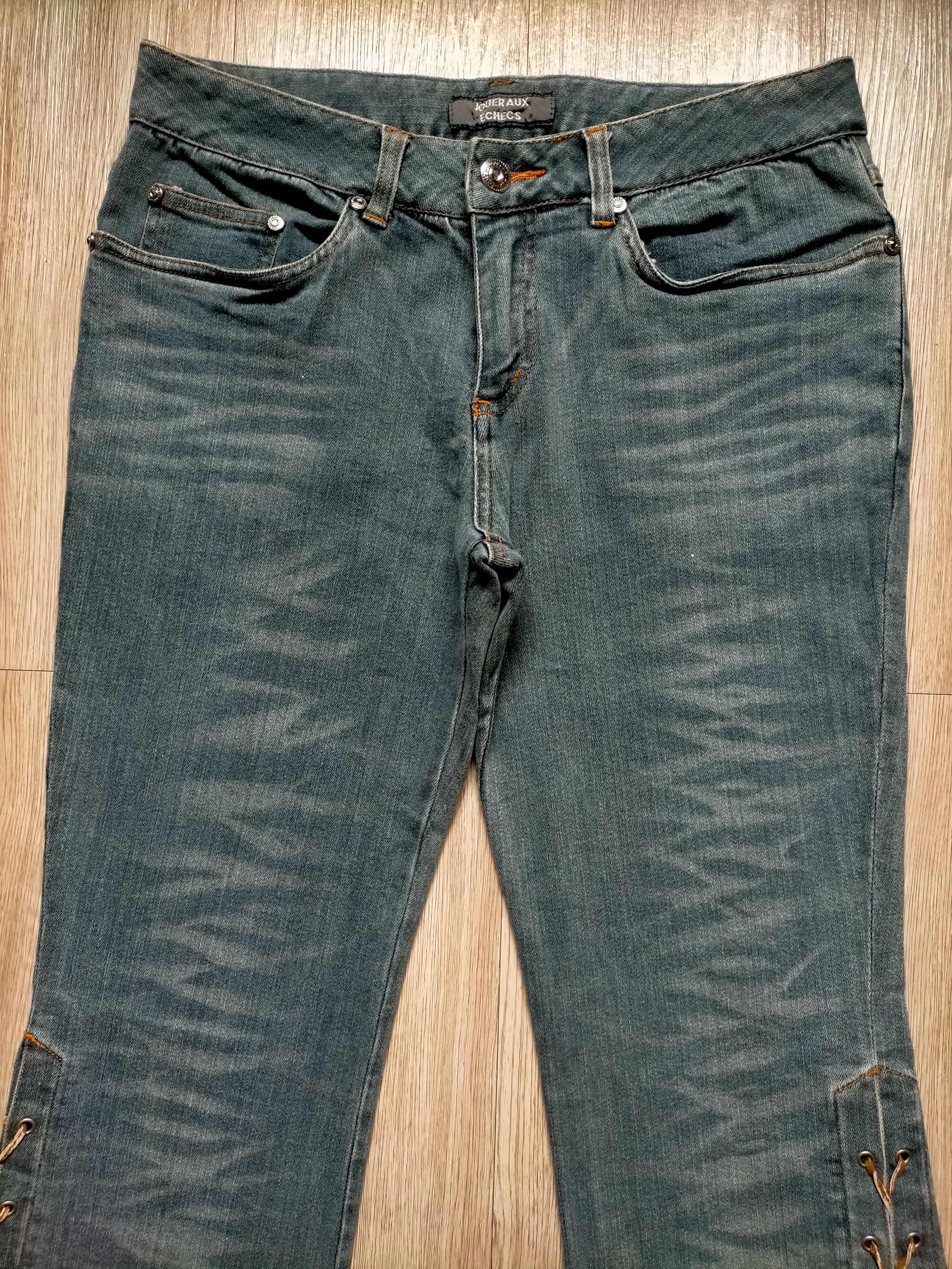 If Six Was Nine Flare Jeans Jouer Aux Echecs Boot cut Denim Size US 28 / EU 44 - 4 Thumbnail