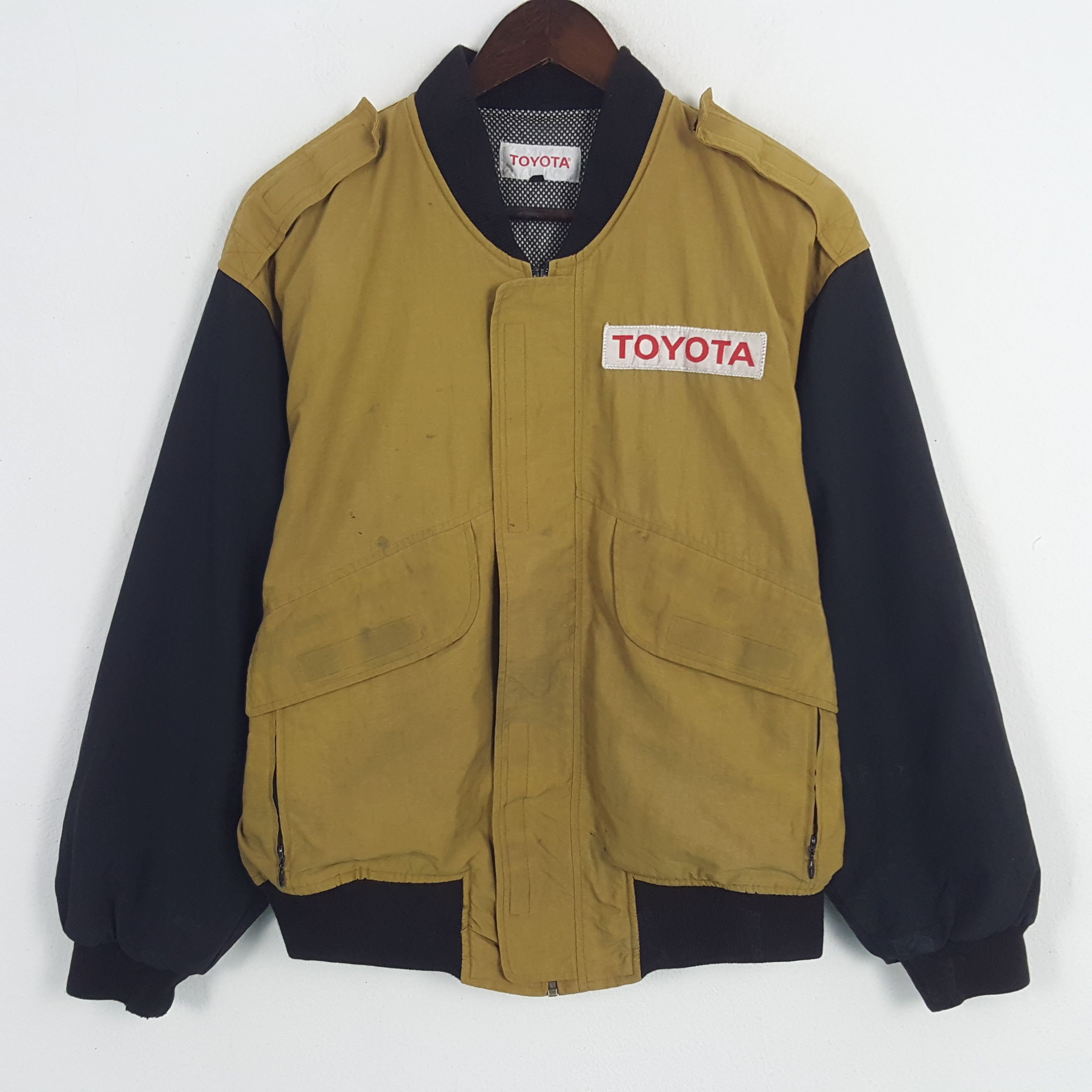 Japanese Brand × Vintage Vintage Toyota Tecno Sport Bomber Jacket Size US M / EU 48-50 / 2 - 3 Thumbnail