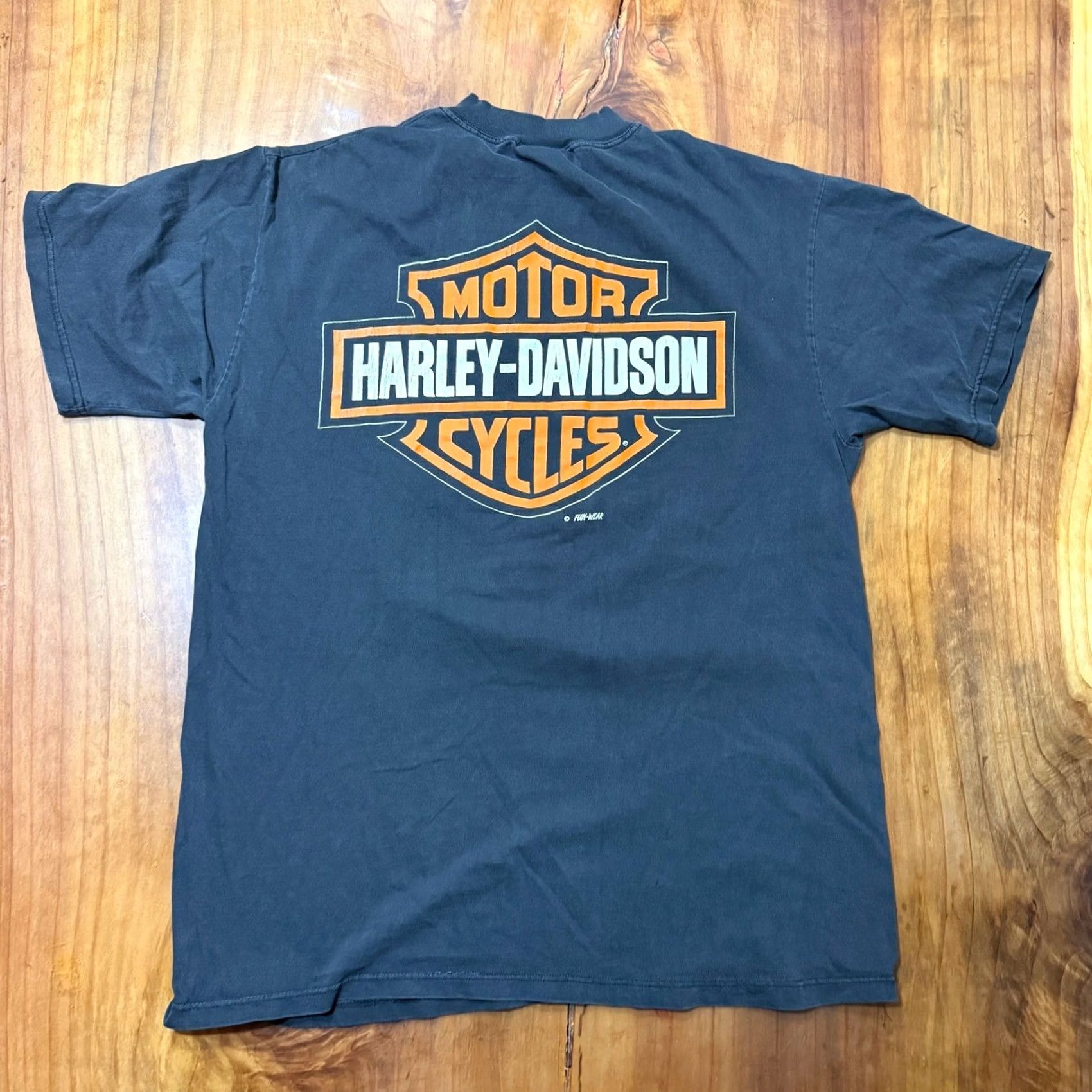 Harley Davidson VINTAGE Harley Davidson 1990s T-shirt XL Black Bugs Bunny Warner Bros Shirt Mens Size US XL / EU 56 / 4 - 7 Thumbnail