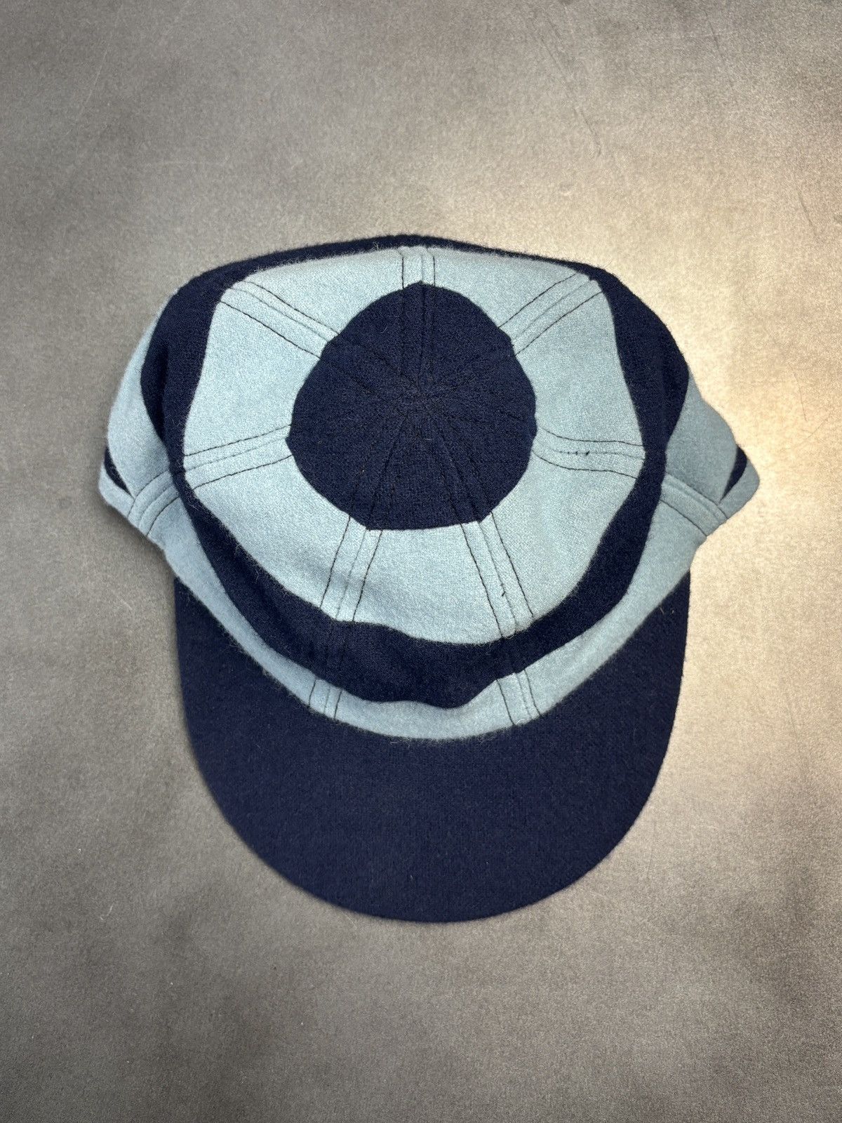 Vintage 1960s Vintage Crickets Cap Michael Chatham Wool Stripe Velcr Size ONE SIZE - 3 Thumbnail