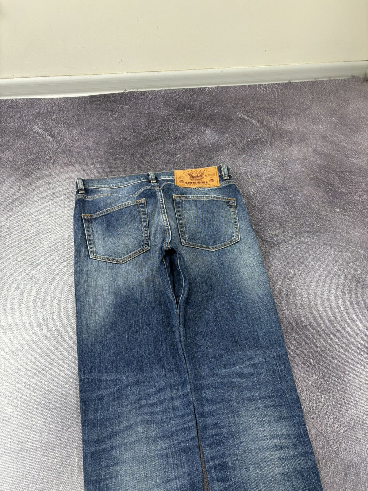 Diesel Diesel D-Strukt Slim Stretch NWT Avant Garde Denim Jeans Size US 29 - 18 Thumbnail