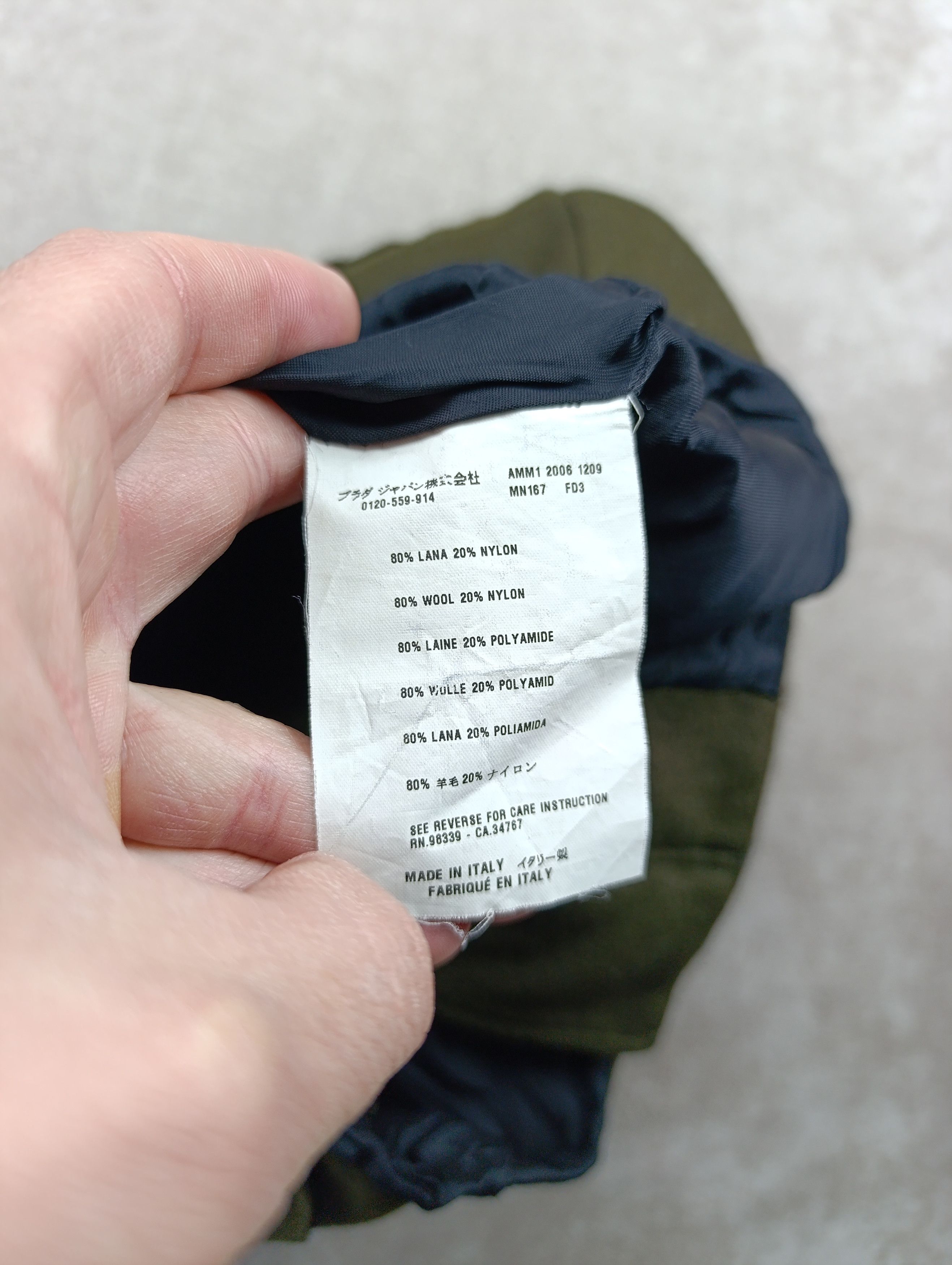 Miu Miu MIU-MIU CHOPPY WOOL PLEATED DARK GREENISH BROWN SKIRT Size 25" / US 0 / IT 36 - 12 Thumbnail