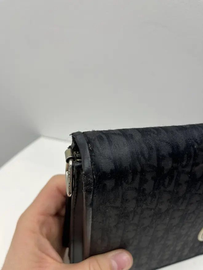Christian Dior Monsieur Christian Dior Monogram Leather Bag Size ONE SIZE - 7 Thumbnail