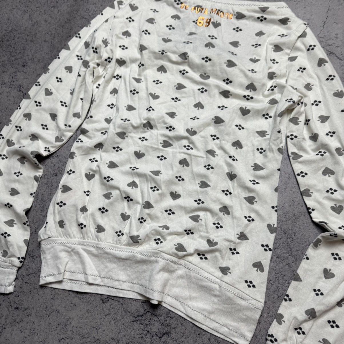 Other NEW De Puta Madre Y2K RARE Long sleeve T Shirt Size S / US 4 / IT 40 - 5 Thumbnail