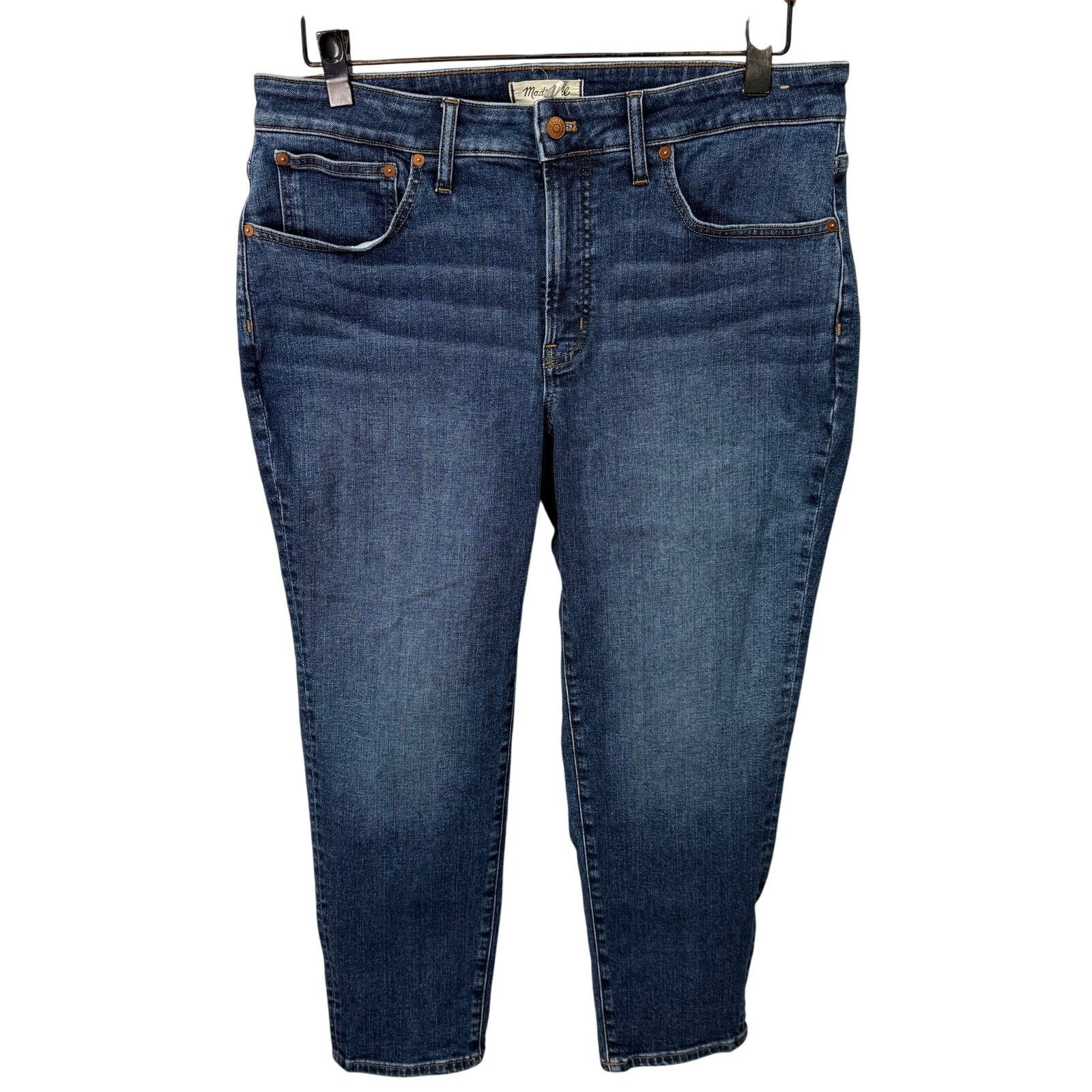 Madewell Madewell Mid Rise Perfect Vintage Jeans Size 14W # G597 Size 36" / US 14 / IT 50 - 6 Thumbnail